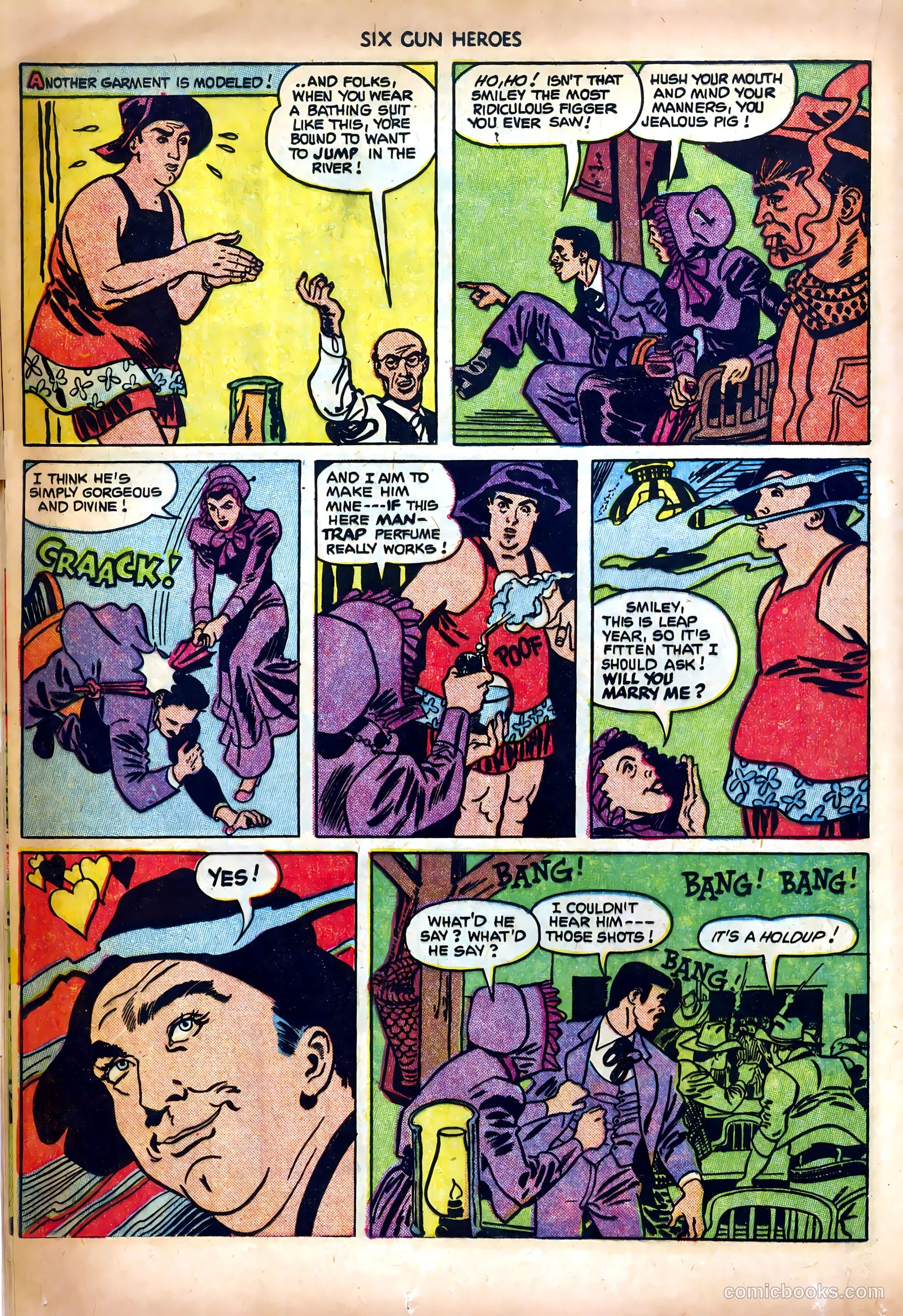Six-Gun Heroes #16 (1952) — page 16 of 36