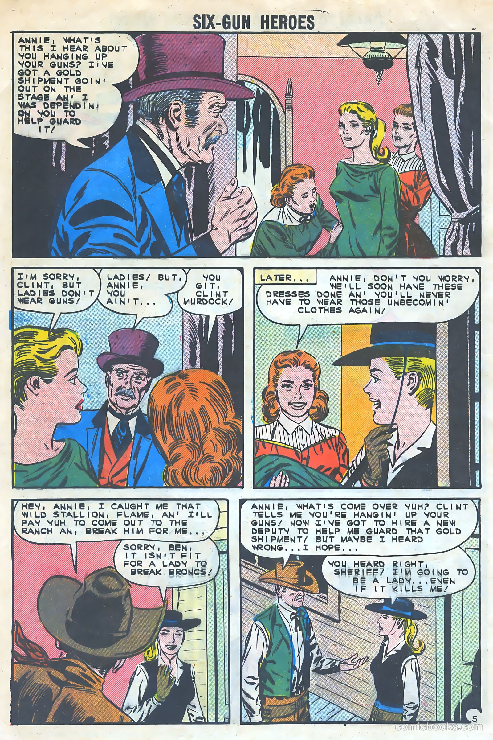 Six-Gun Heroes #16 (1962) — page 8 of 36