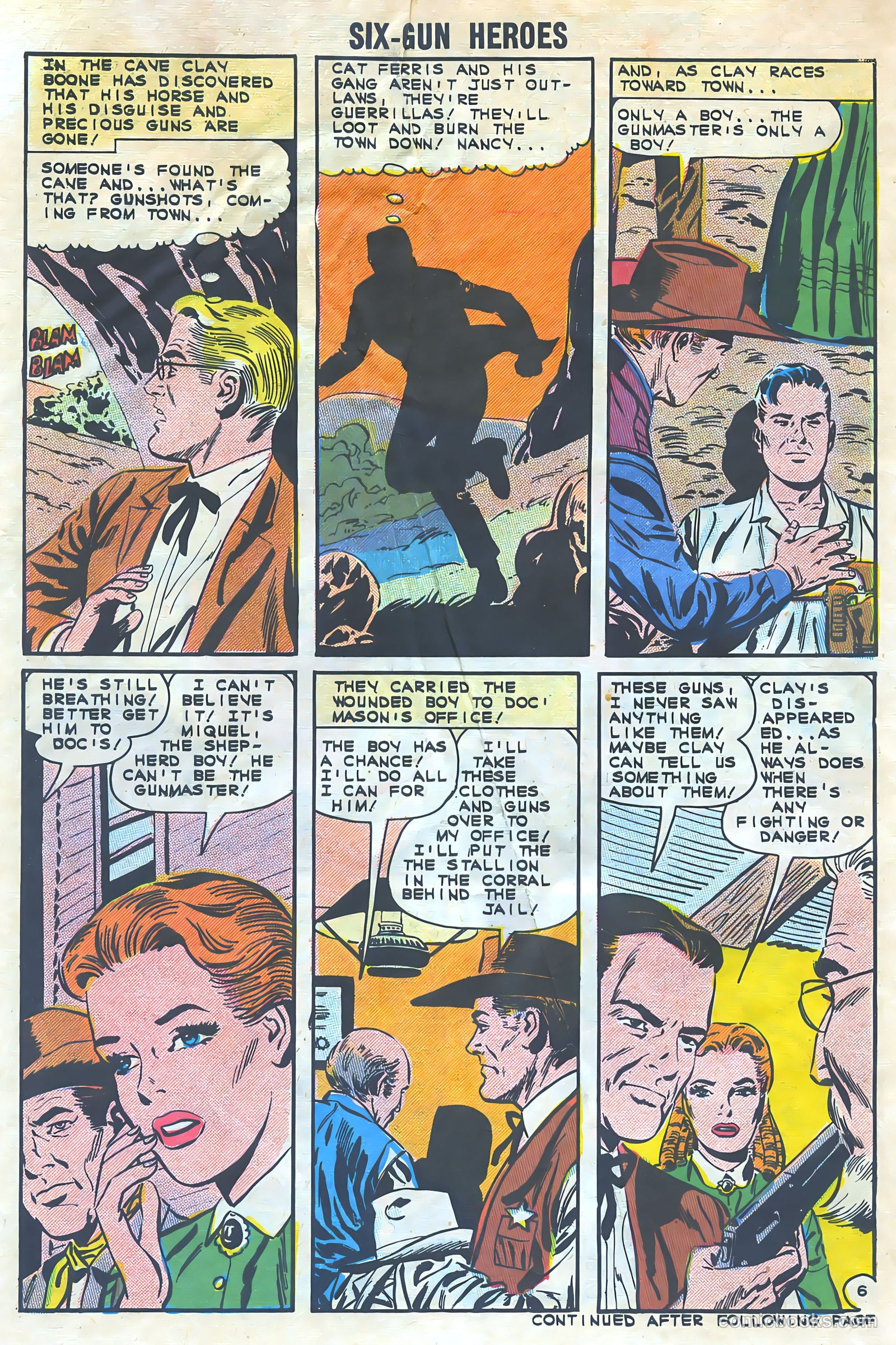 Six-Gun Heroes #16 (1962) — page 30 of 36