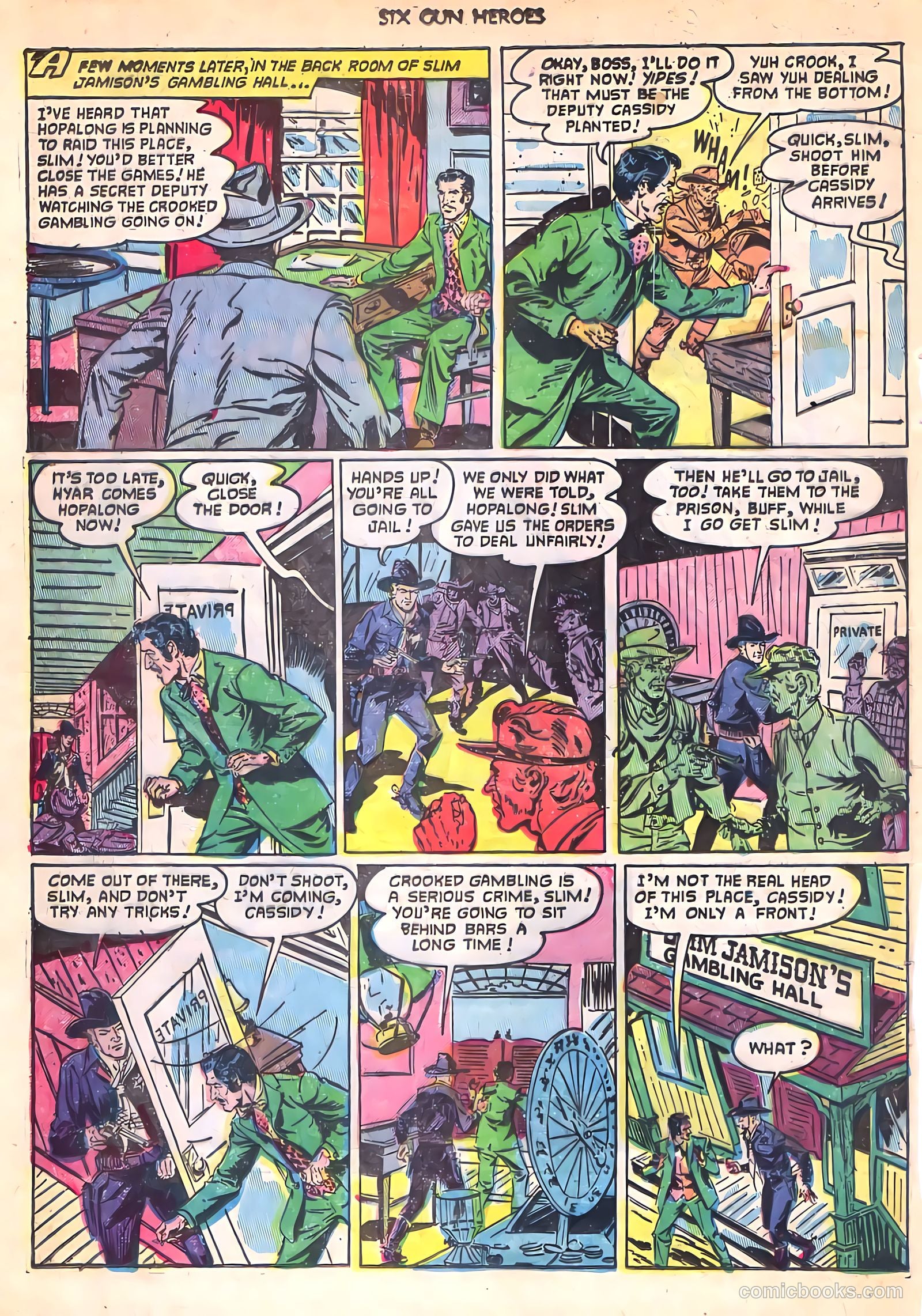 Six-Gun Heroes #17 (1952) — page 4 of 36