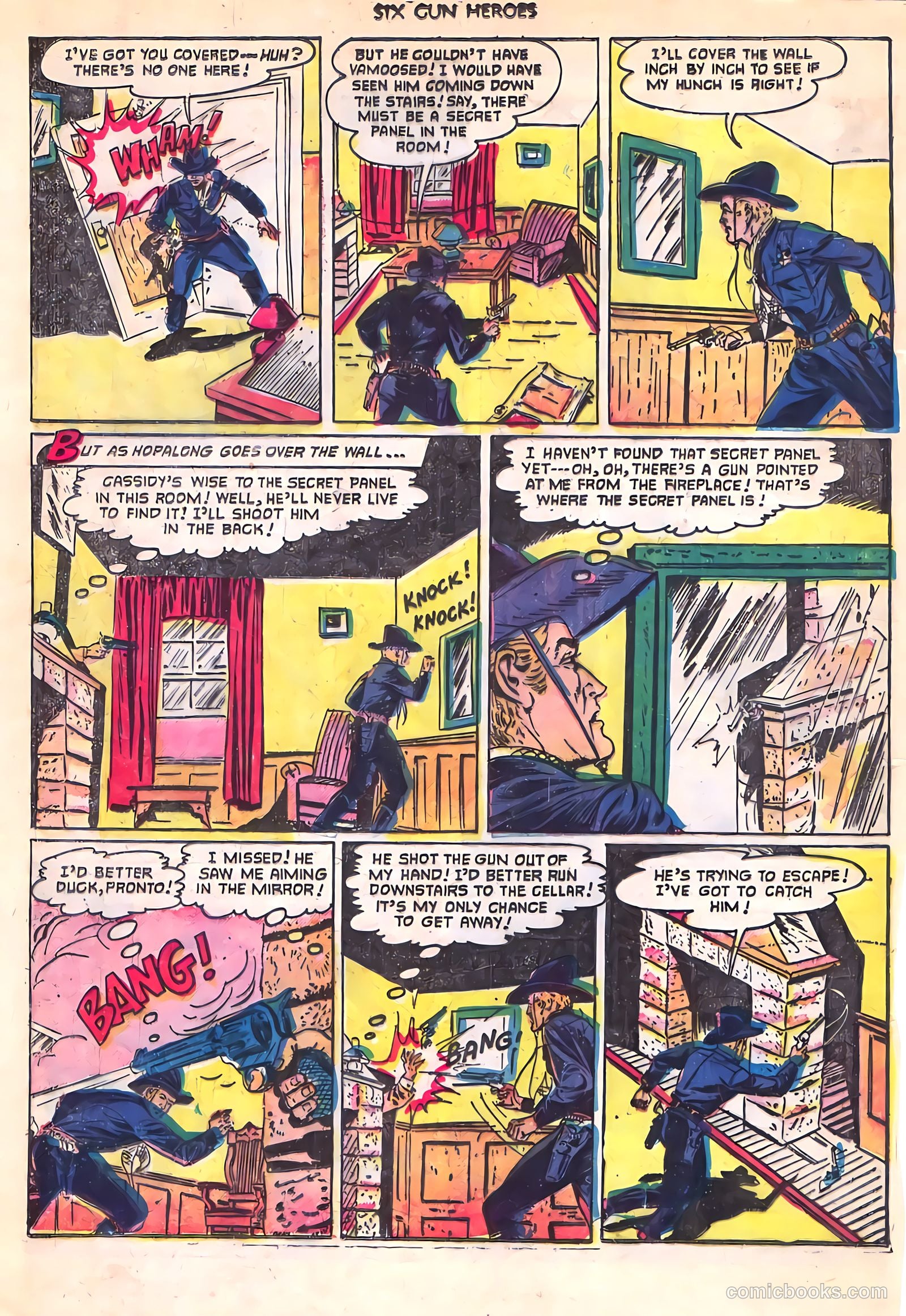 Six-Gun Heroes #17 (1952) — page 6 of 36