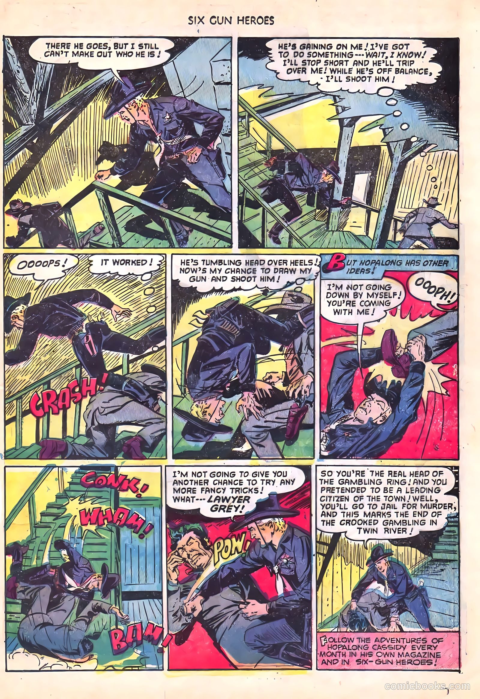 Six-Gun Heroes #17 (1952) — page 7 of 36