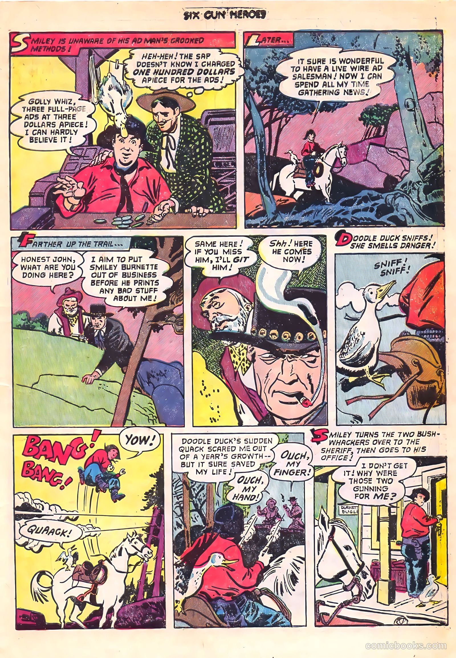 Six-Gun Heroes #17 (1952) — page 13 of 36