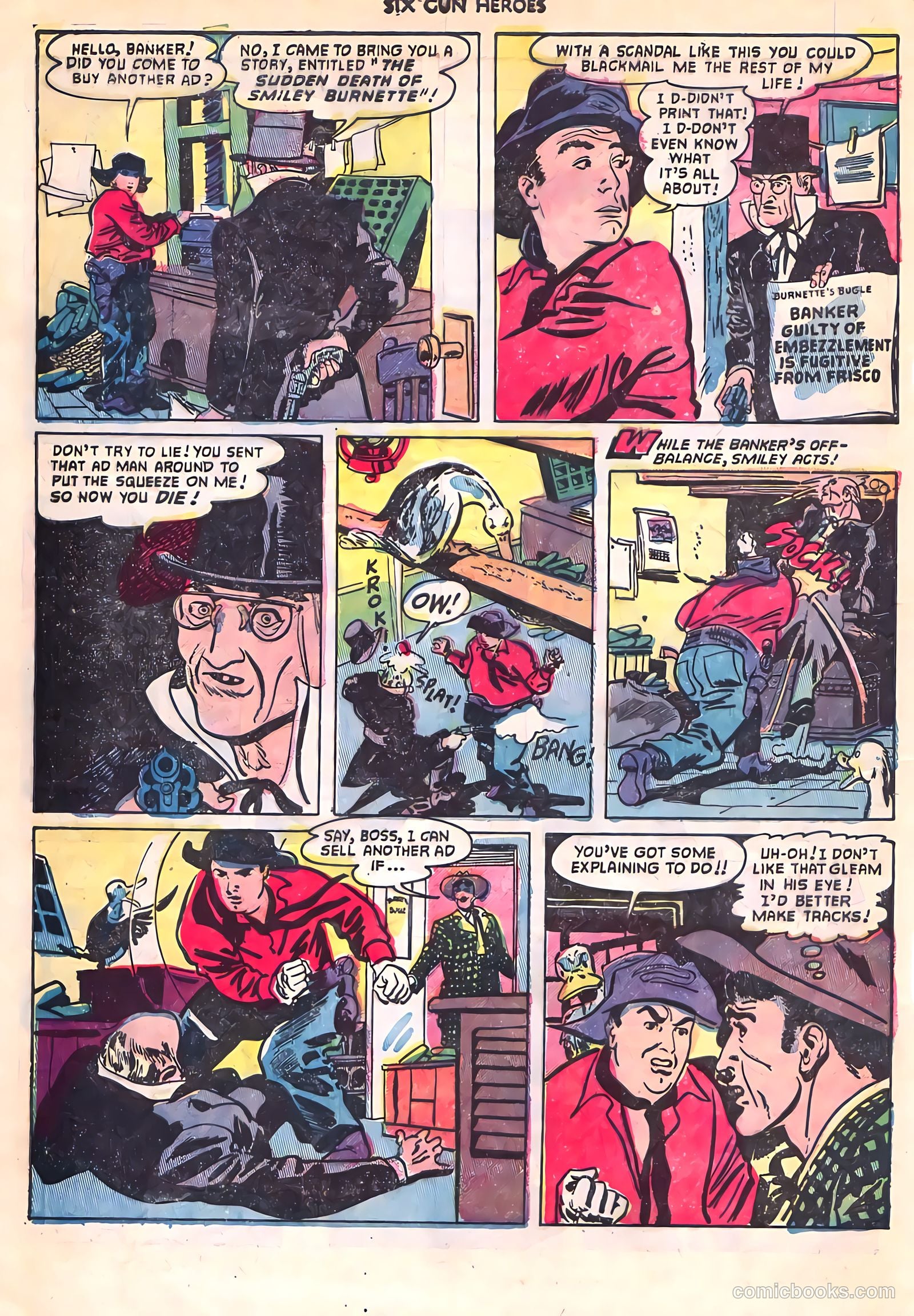Six-Gun Heroes #17 (1952) — page 14 of 36