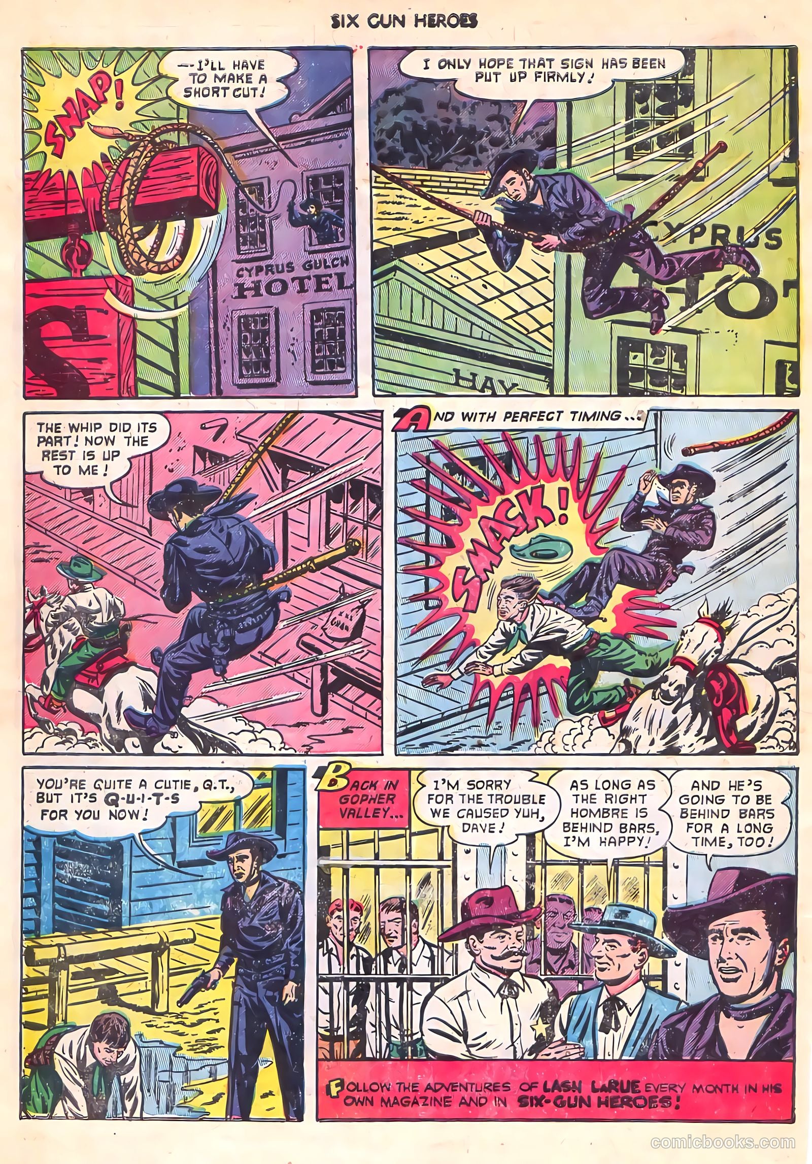 Six-Gun Heroes #17 (1952) — page 24 of 36