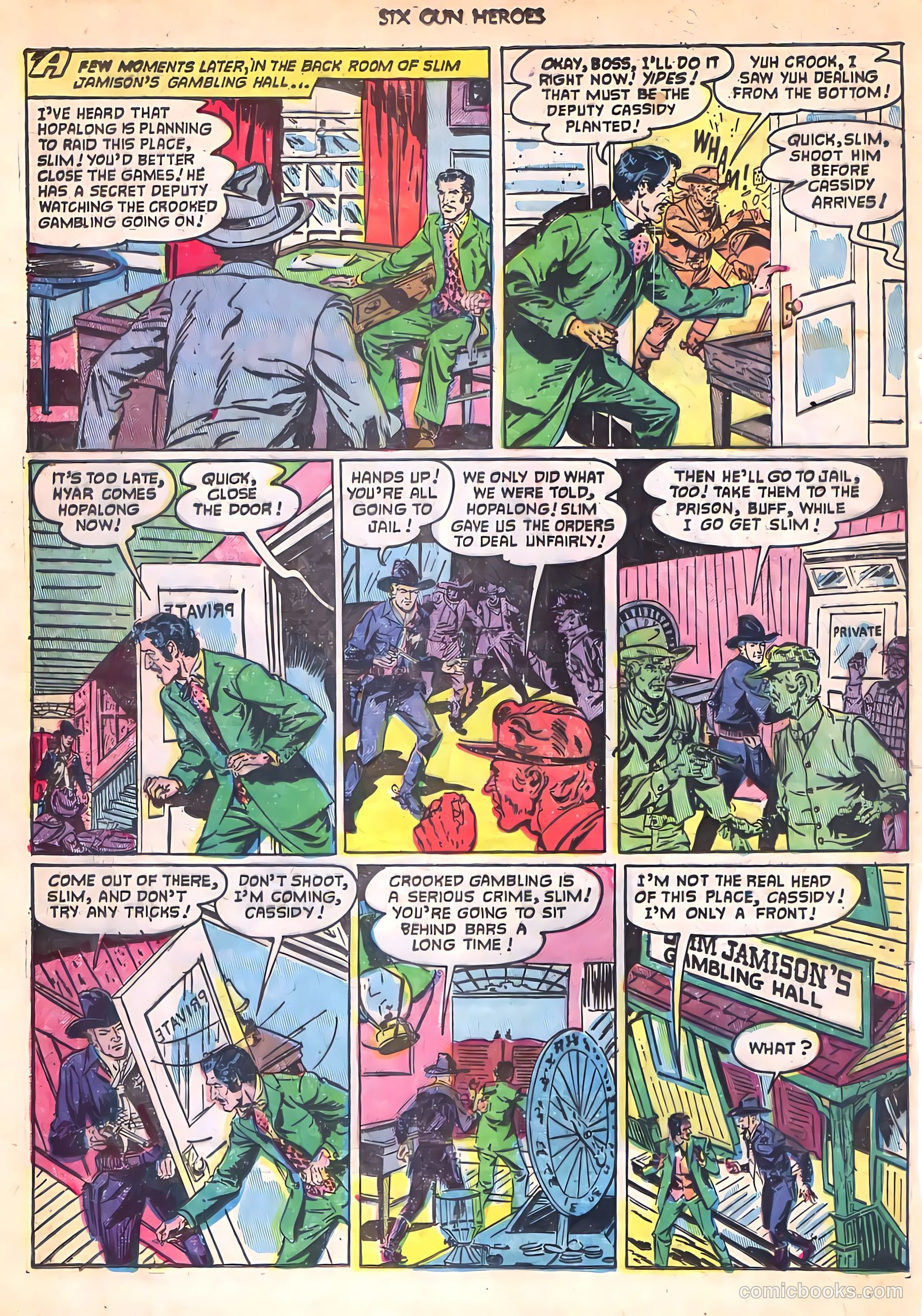 Six-Gun Heroes #17 (1952) — page 4 of 36