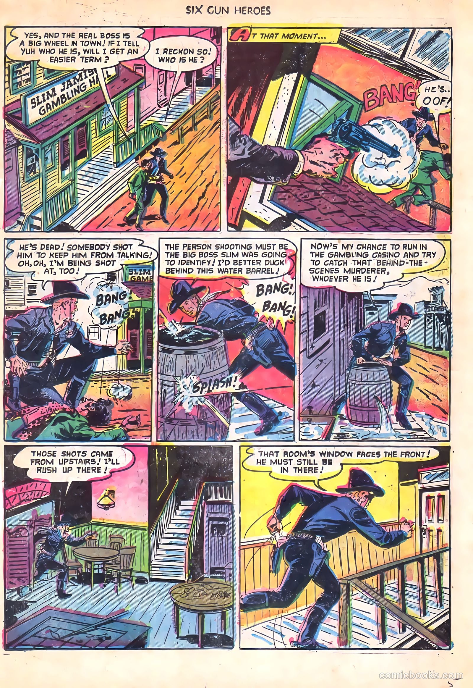 Six-Gun Heroes #17 (1952) — page 5 of 36