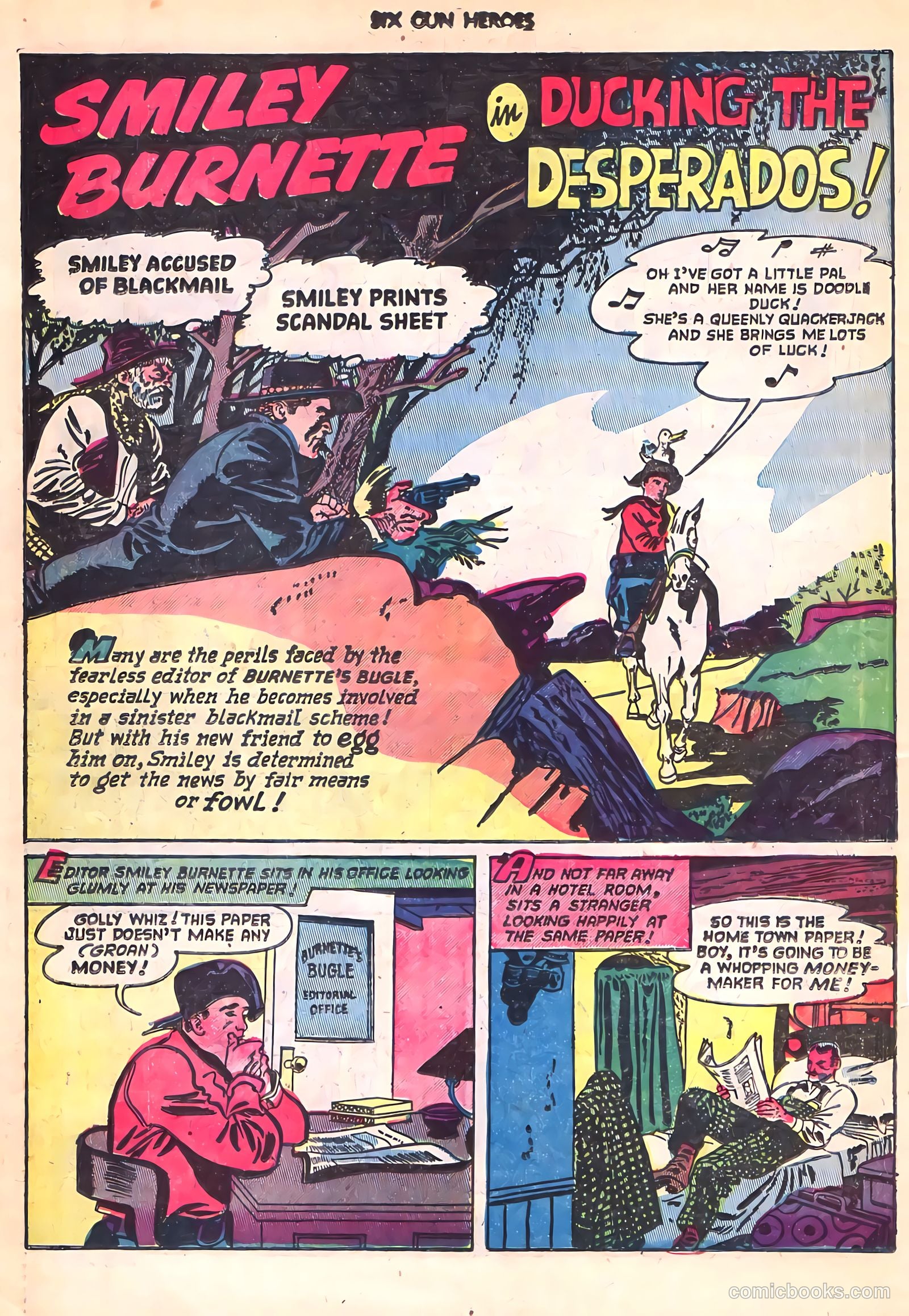 Six-Gun Heroes #17 (1952) — page 10 of 36