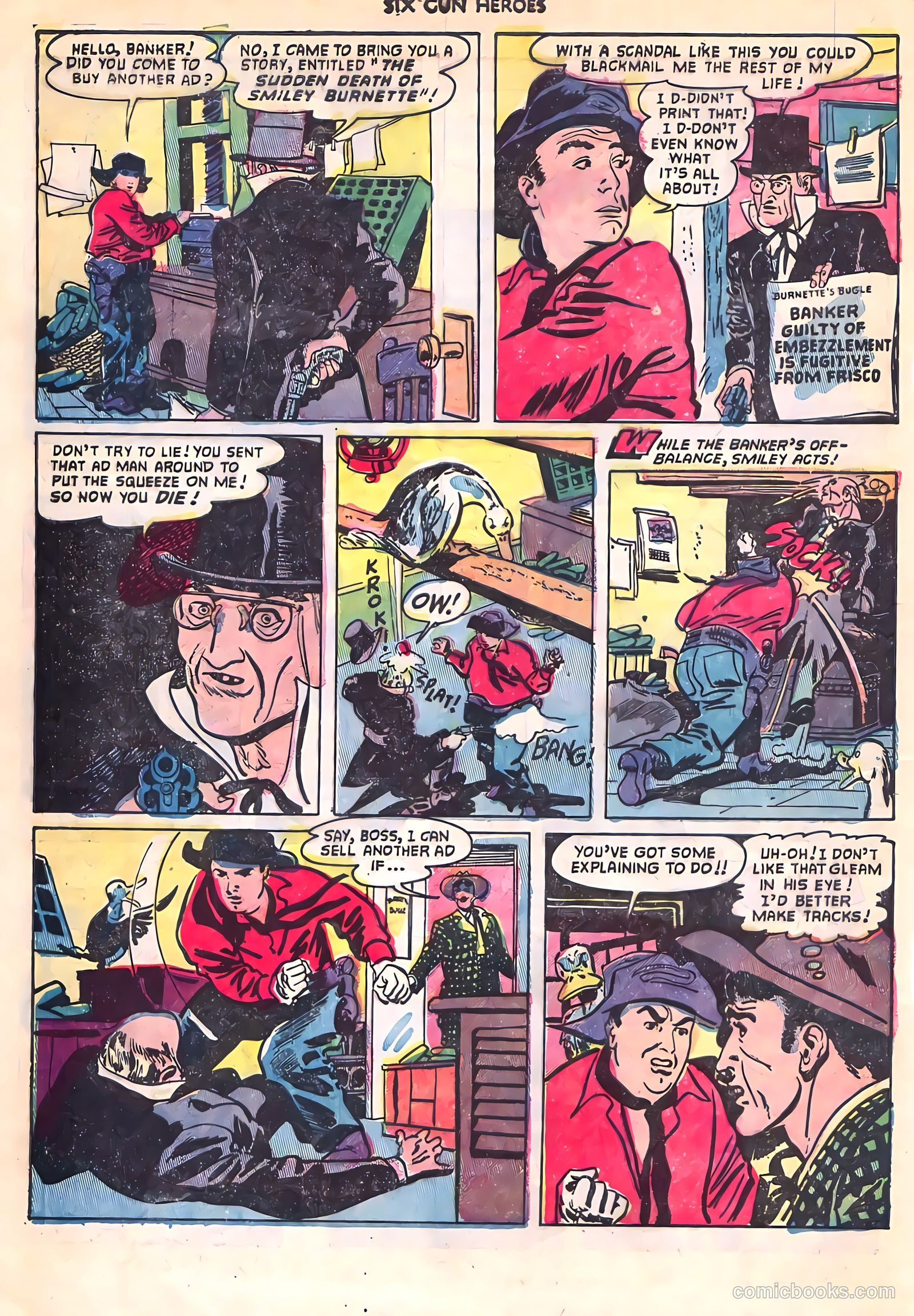 Six-Gun Heroes #17 (1952) — page 14 of 36