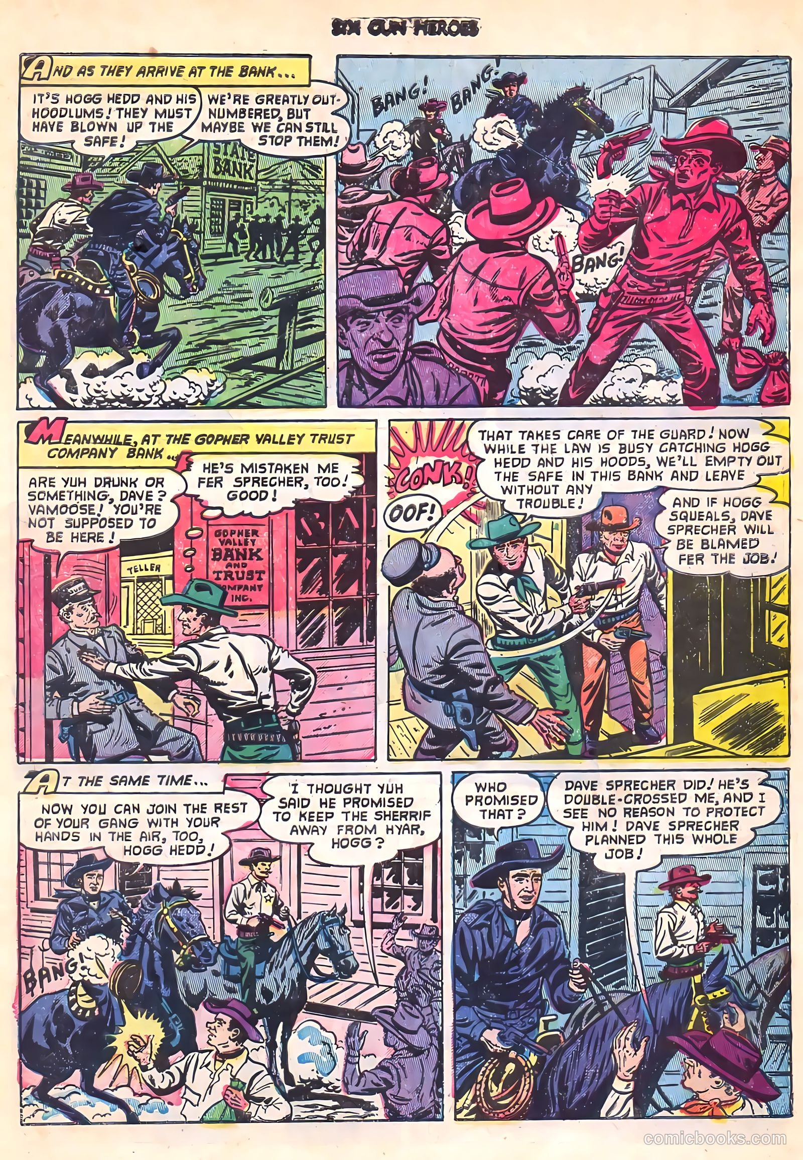 Six-Gun Heroes #17 (1952) — page 21 of 36