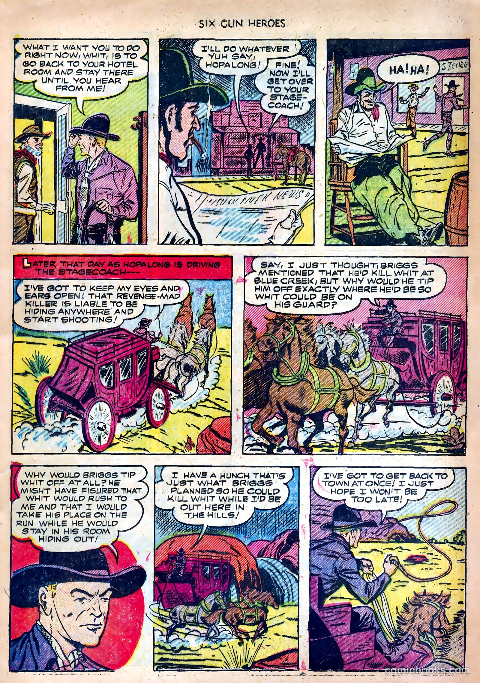 Six-Gun Heroes #18 (1953) — page 5 of 36