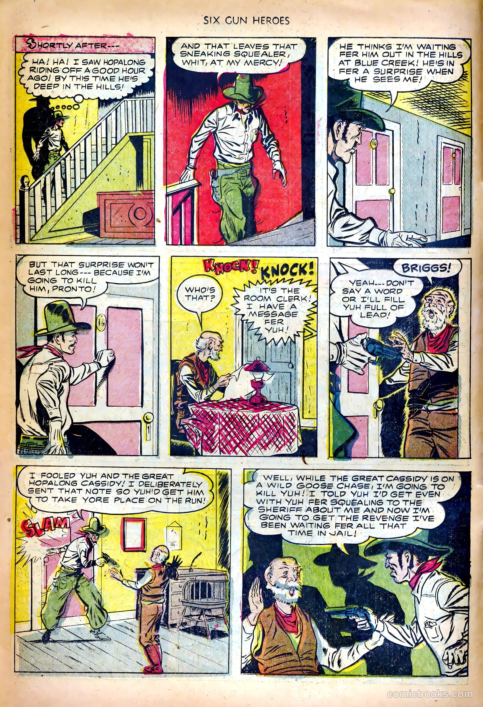 Six-Gun Heroes #18 (1953) — page 6 of 36