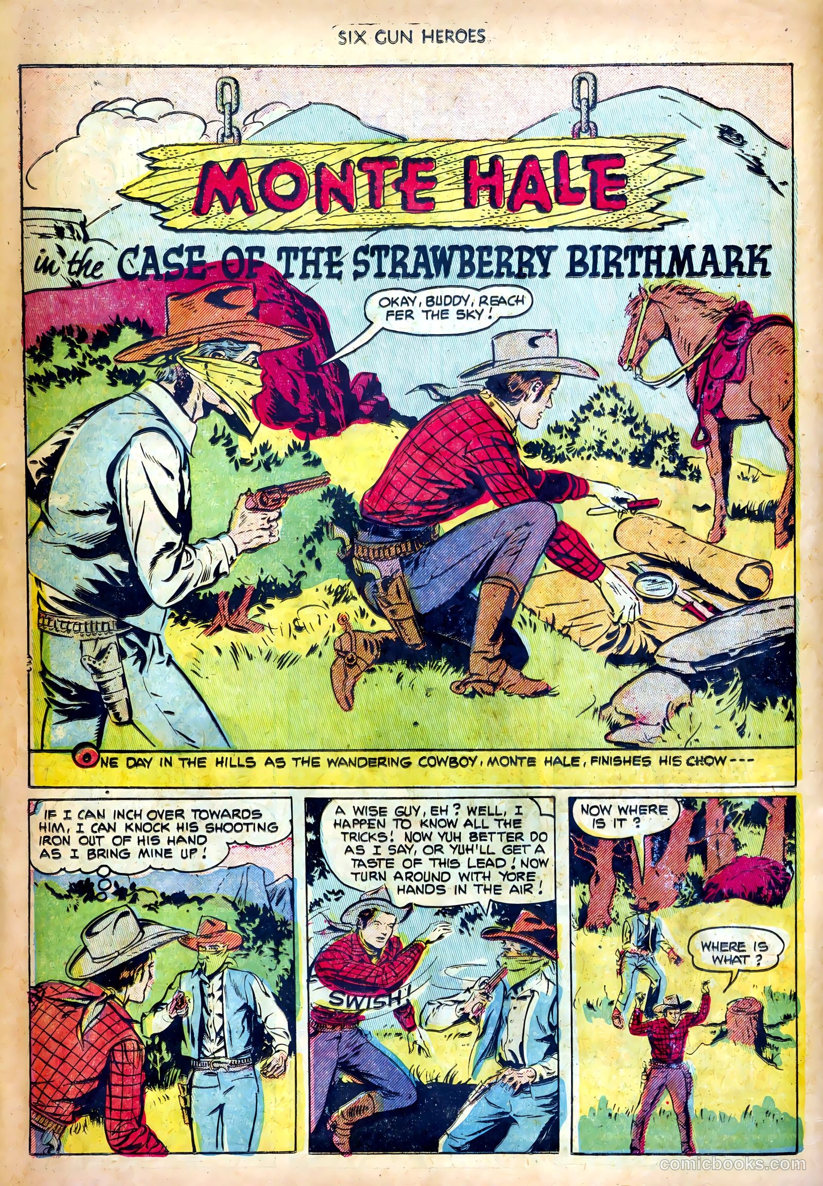 Six-Gun Heroes #18 (1953) — page 10 of 36