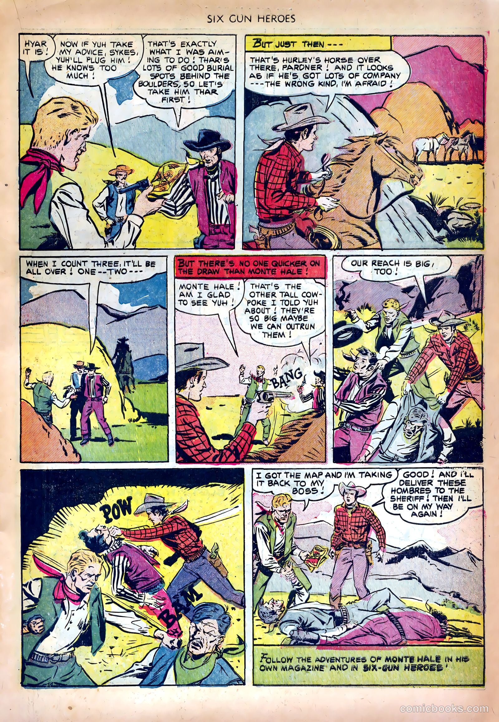 Six-Gun Heroes #18 (1953) — page 15 of 36