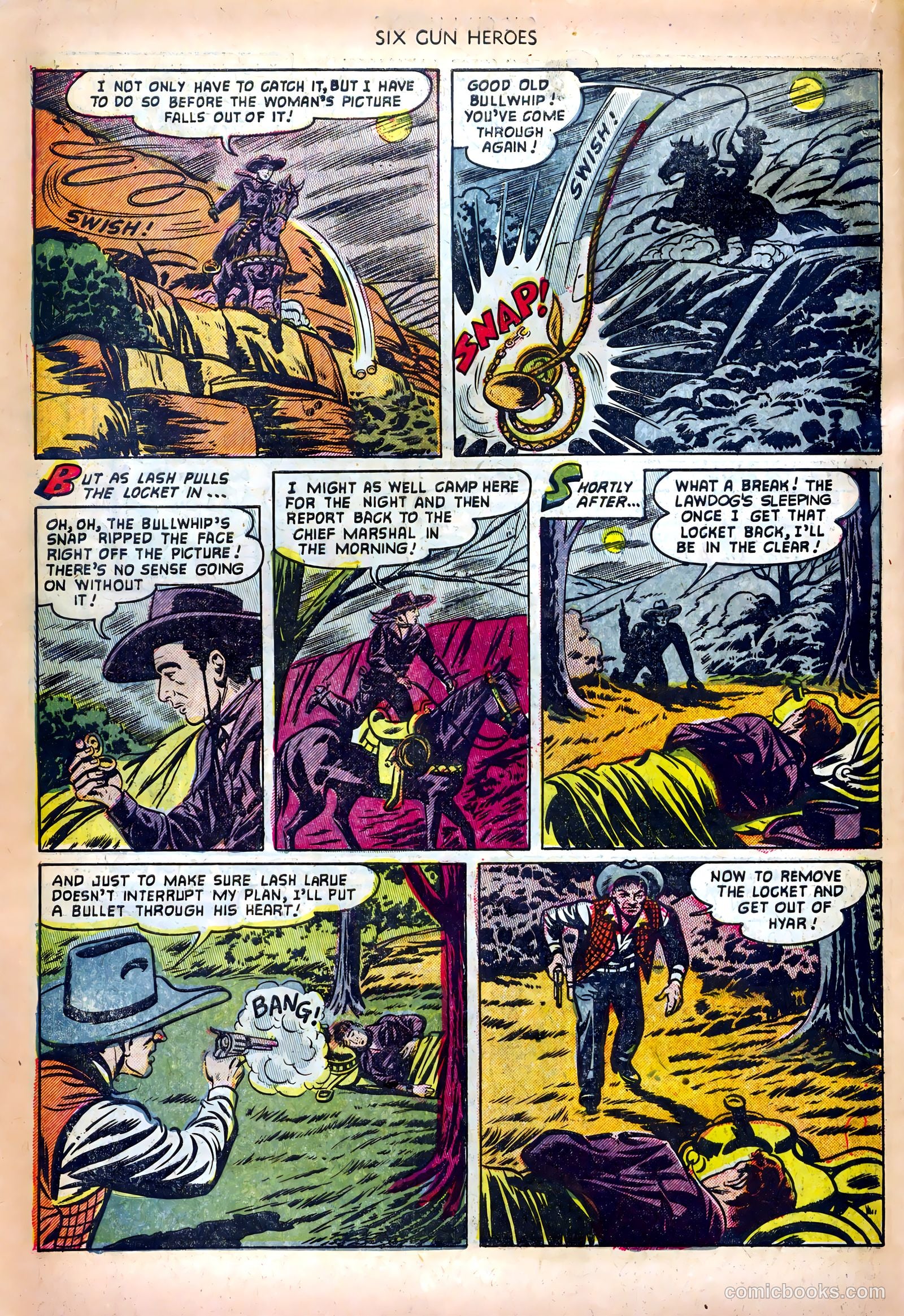 Six-Gun Heroes #18 (1953) — page 22 of 36