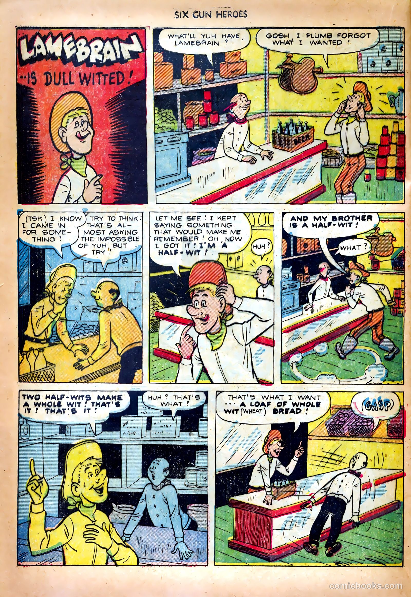 Six-Gun Heroes #18 (1953) — page 24 of 36