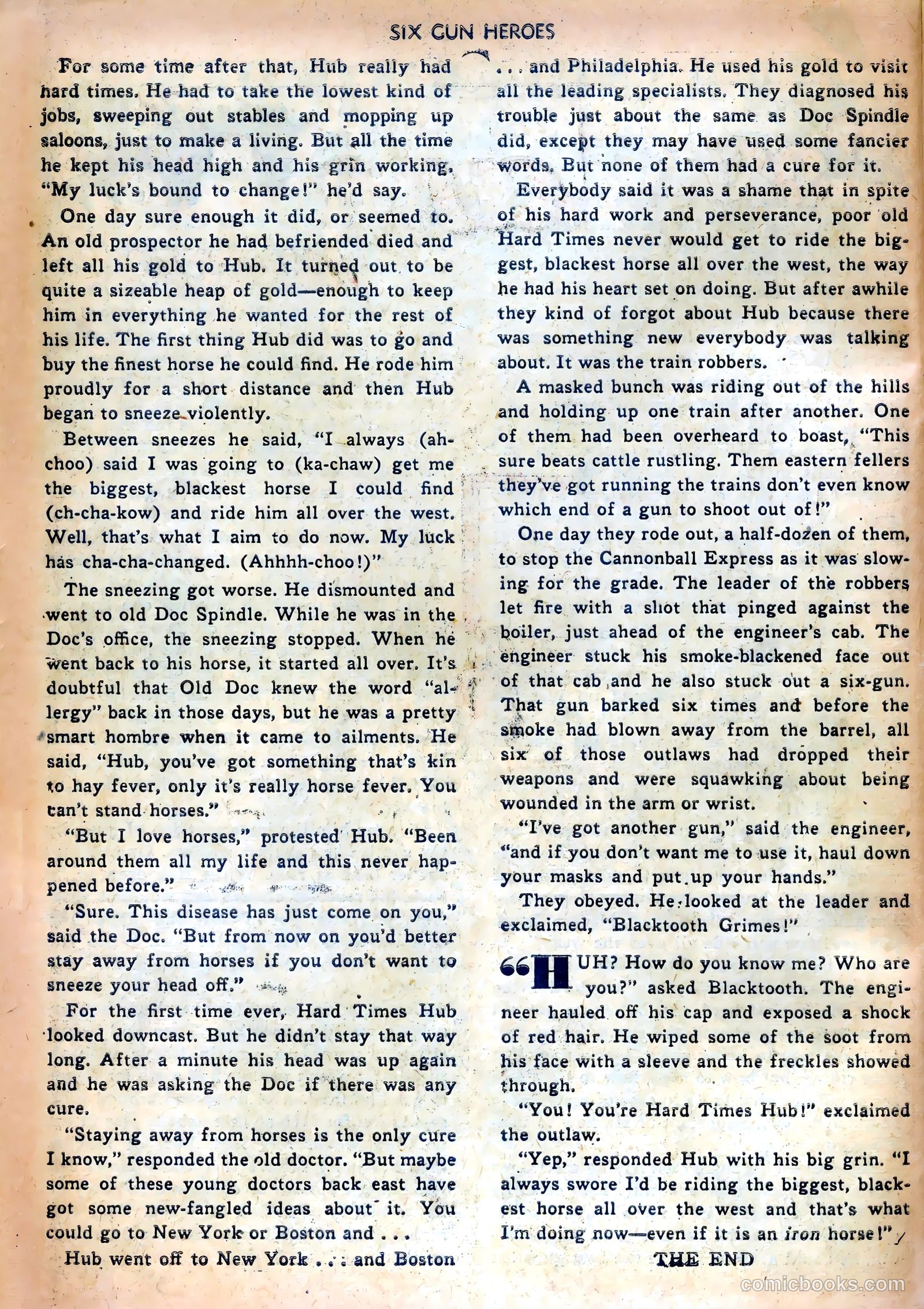Six-Gun Heroes #18 (1953) — page 26 of 36