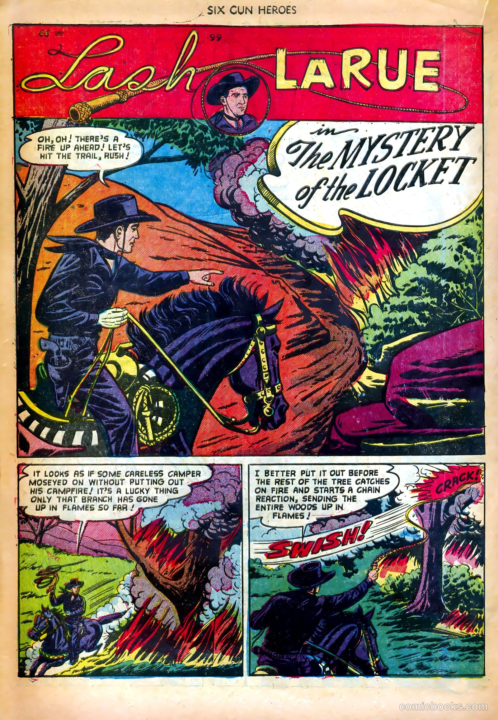 Six-Gun Heroes #18 (1951) — page 18 of 36
