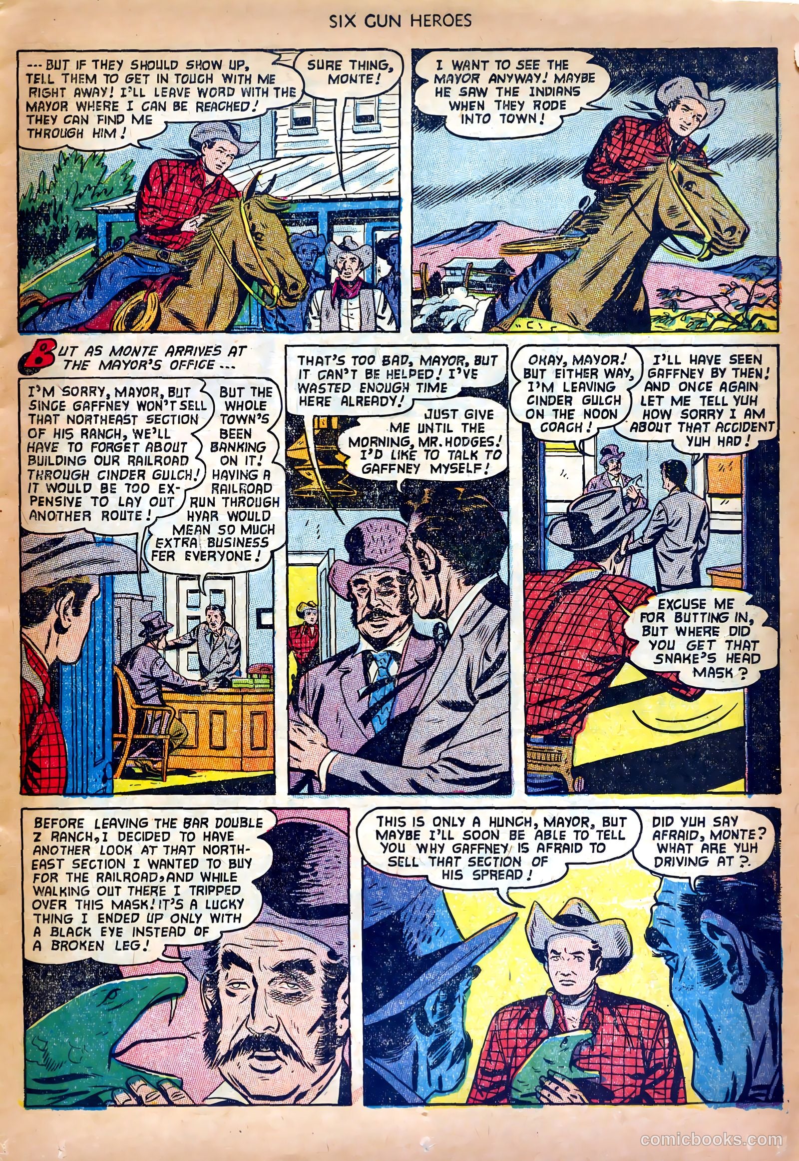 Six-Gun Heroes #19 (1953) — page 11 of 36