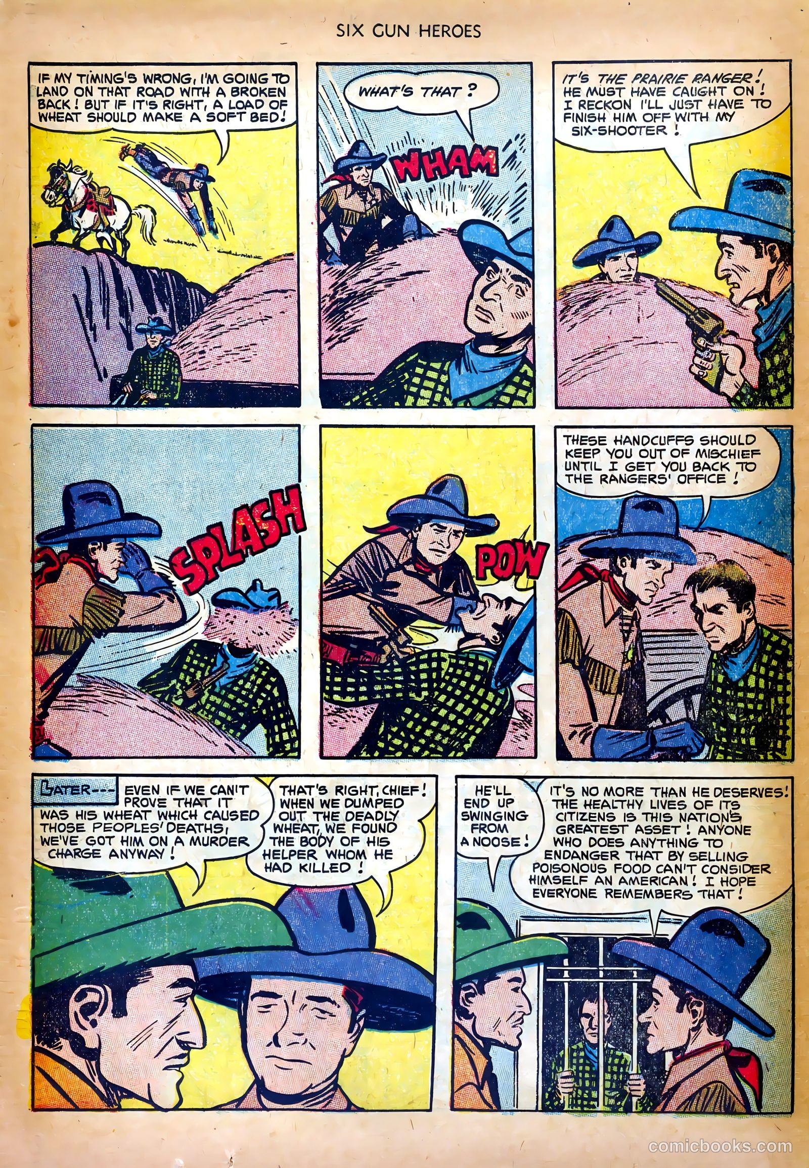 Six-Gun Heroes #19 (1953) — page 26 of 36