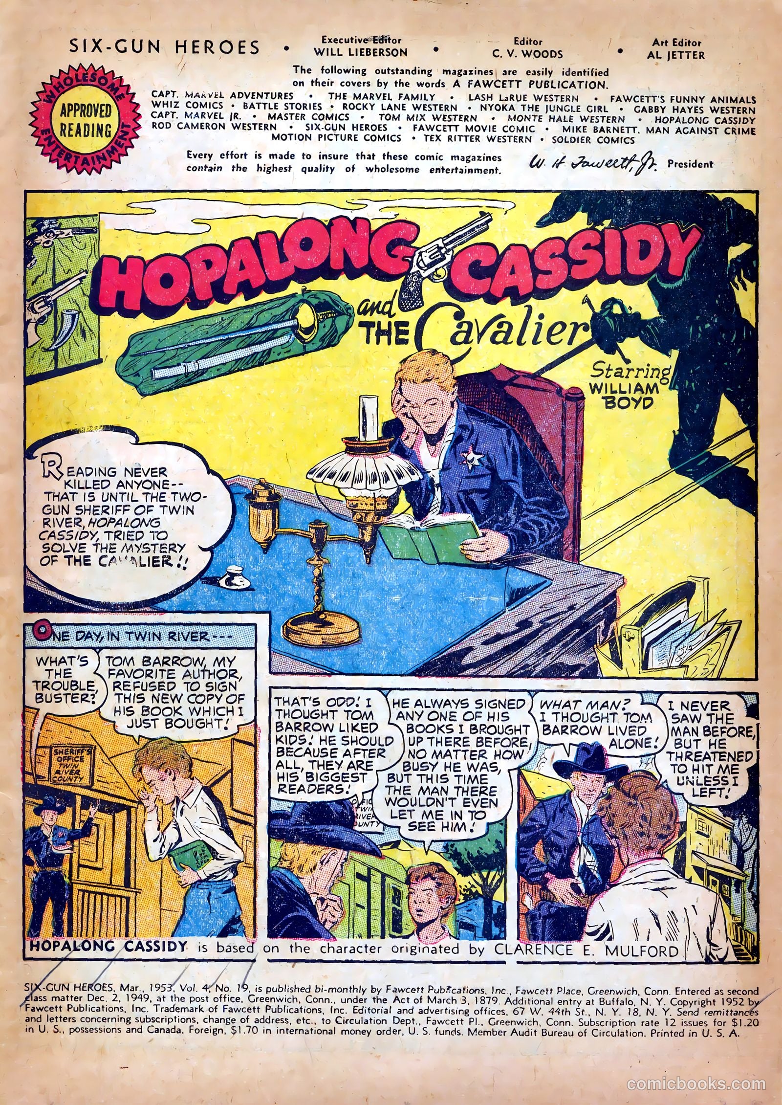 Six-Gun Heroes #19 (1953) — page 3 of 36