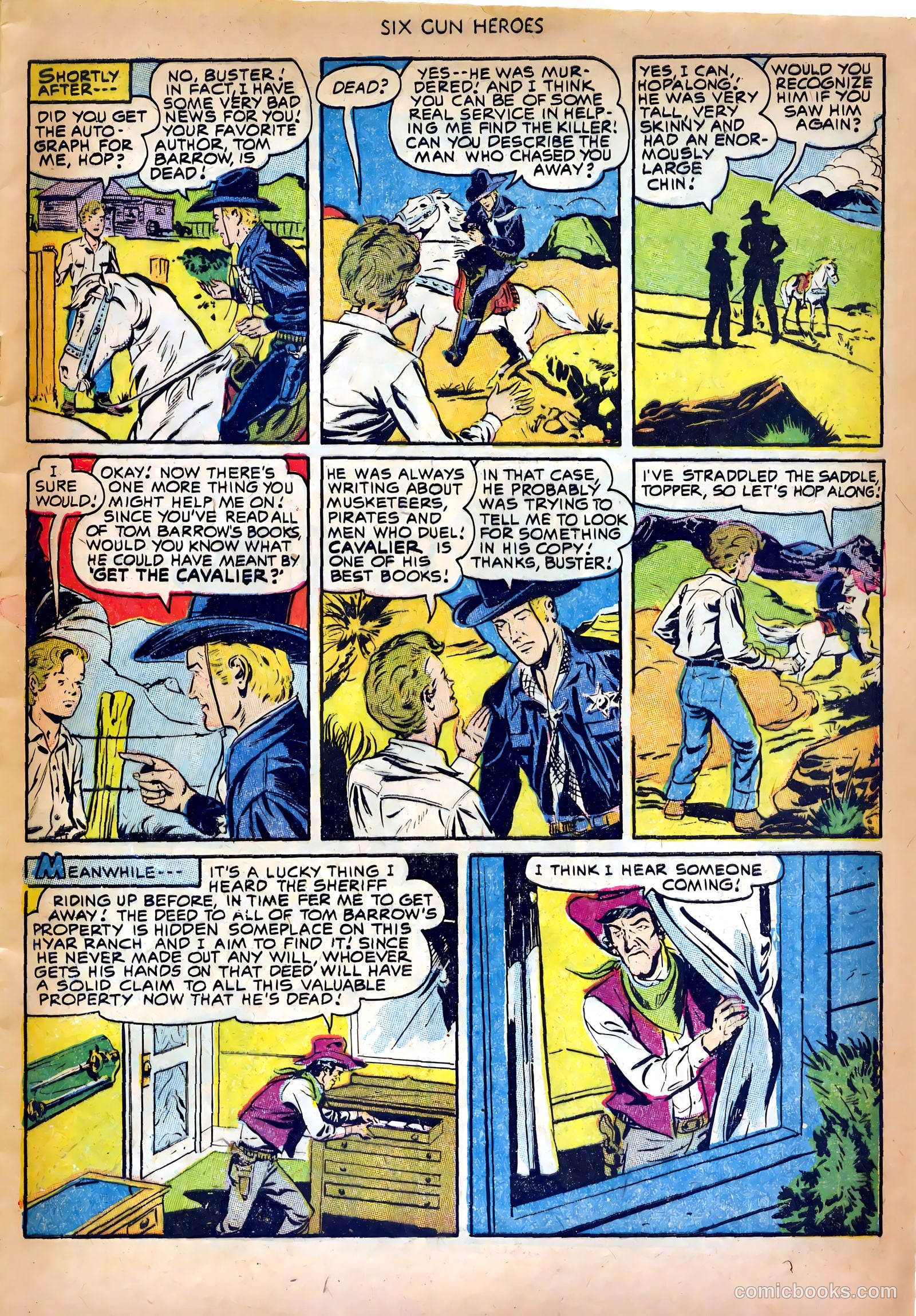 Six-Gun Heroes #19 (1953) — page 5 of 36
