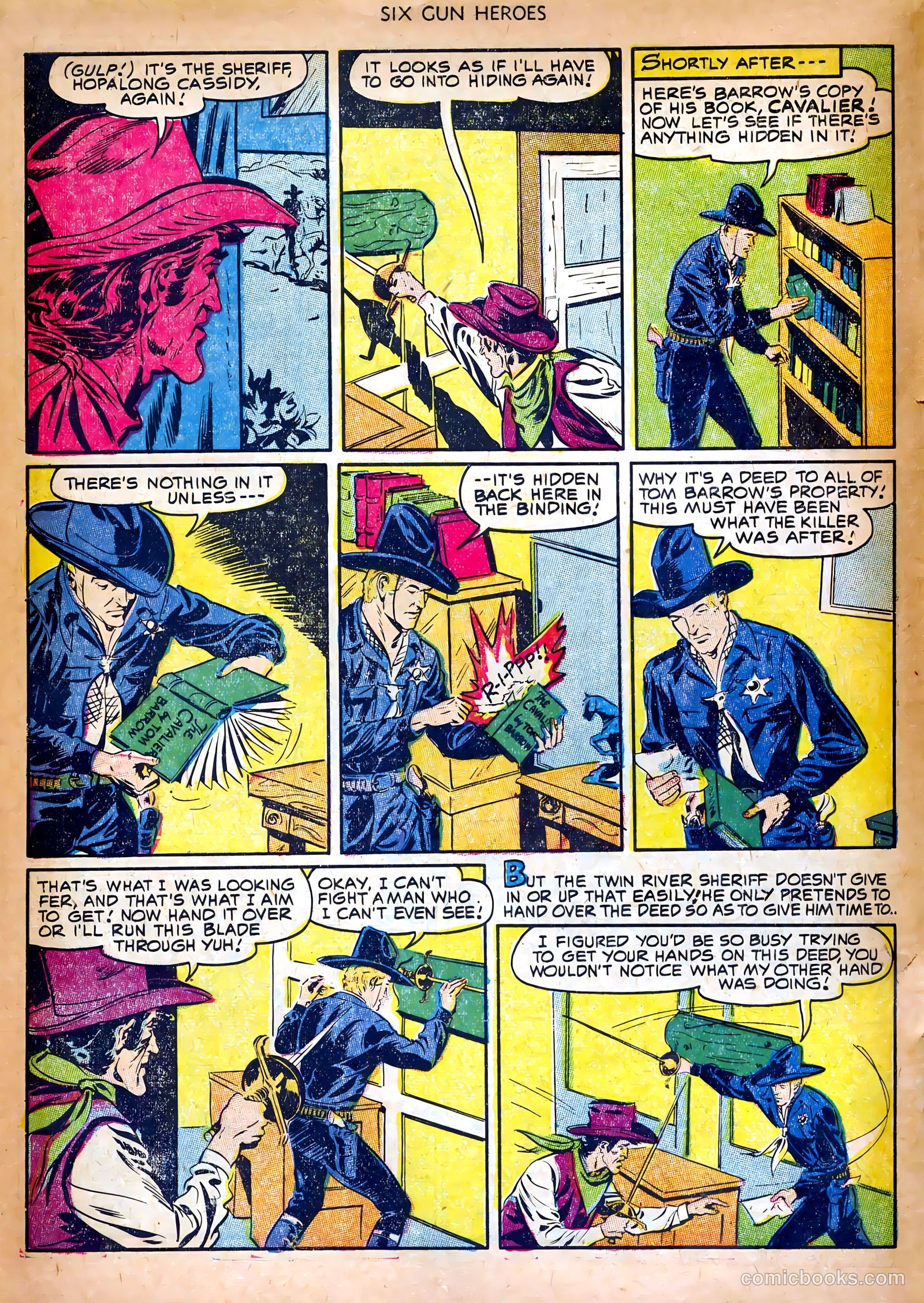 Six-Gun Heroes #19 (1953) — page 6 of 36