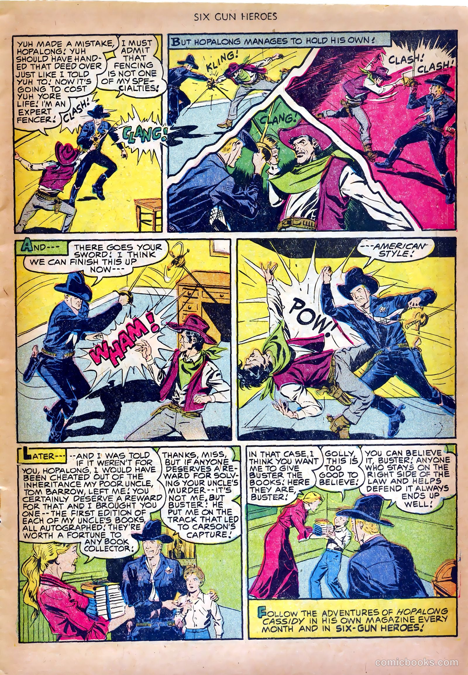 Six-Gun Heroes #19 (1953) — page 7 of 36