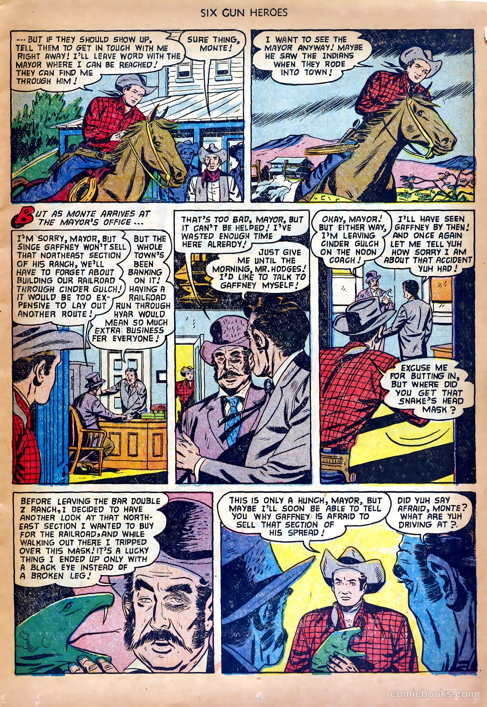 Six-Gun Heroes #19 (1953) — page 11 of 36