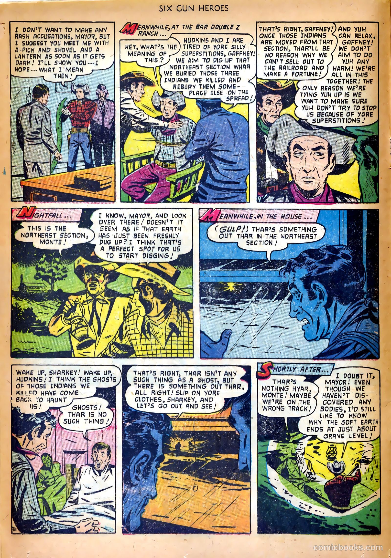 Six-Gun Heroes #19 (1953) — page 12 of 36
