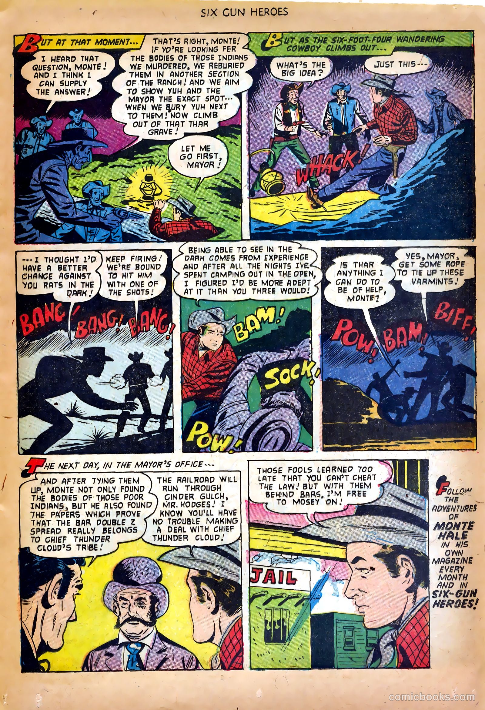 Six-Gun Heroes #19 (1953) — page 13 of 36