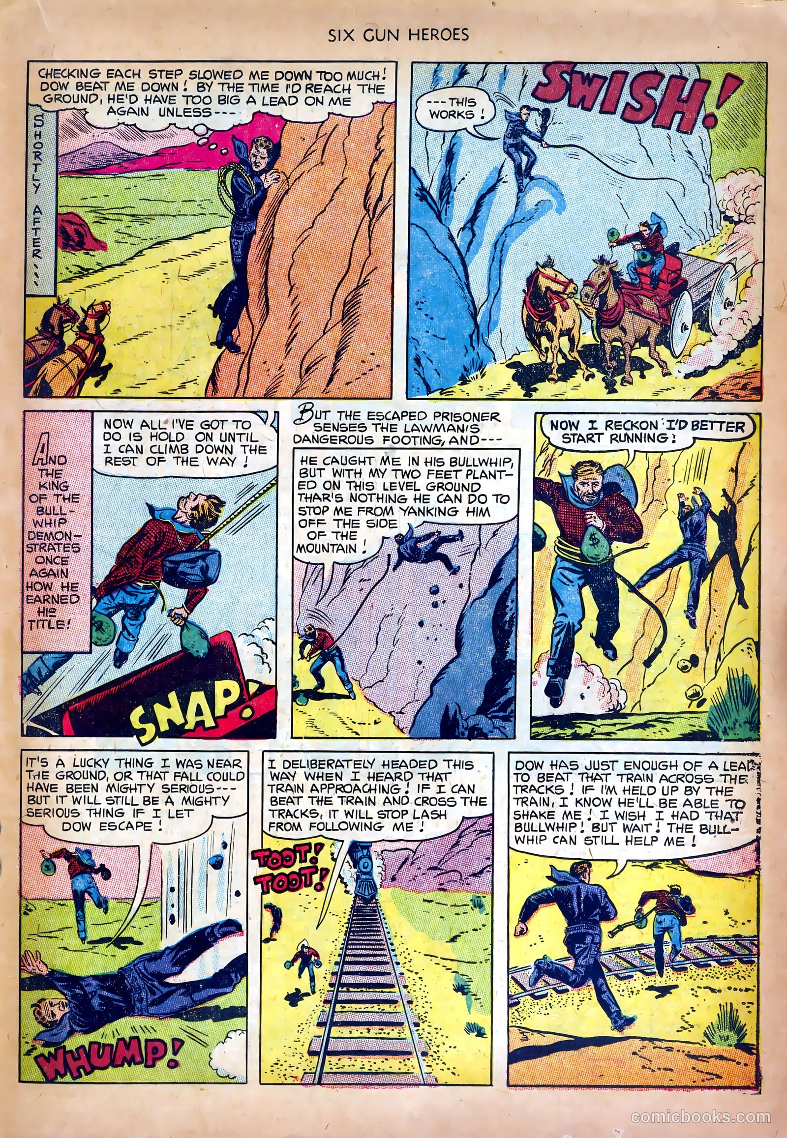 Six-Gun Heroes #19 (1953) — page 19 of 36