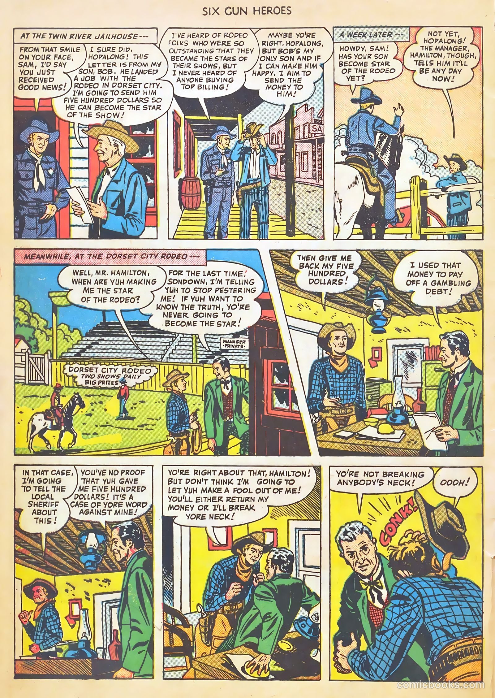 Six-Gun Heroes #2 (1950) — page 4 of 37