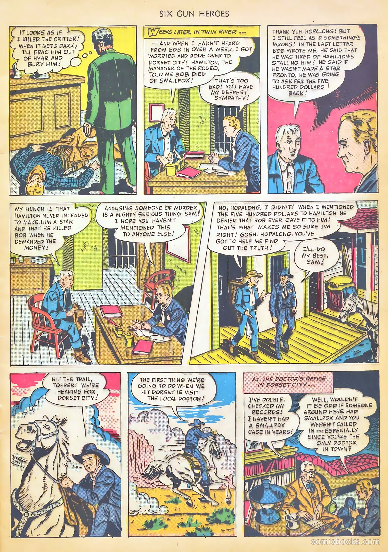 Six-Gun Heroes #2 (1950) — page 5 of 37