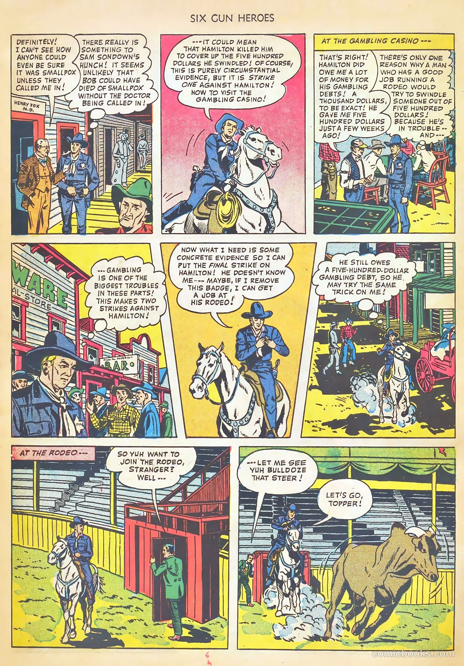 Six-Gun Heroes #2 (1950) — page 6 of 37