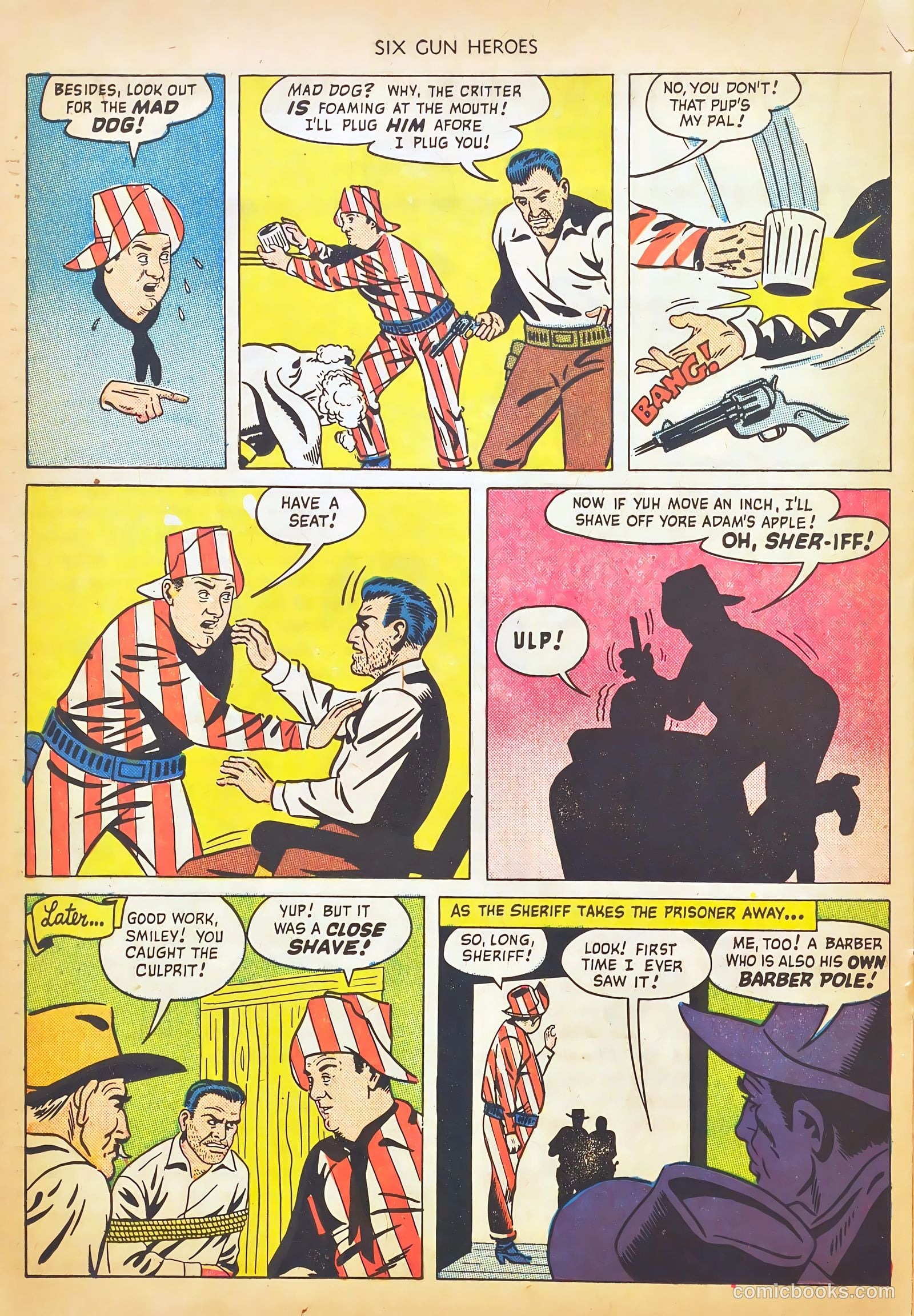 Six-Gun Heroes #2 (1950) — page 22 of 37