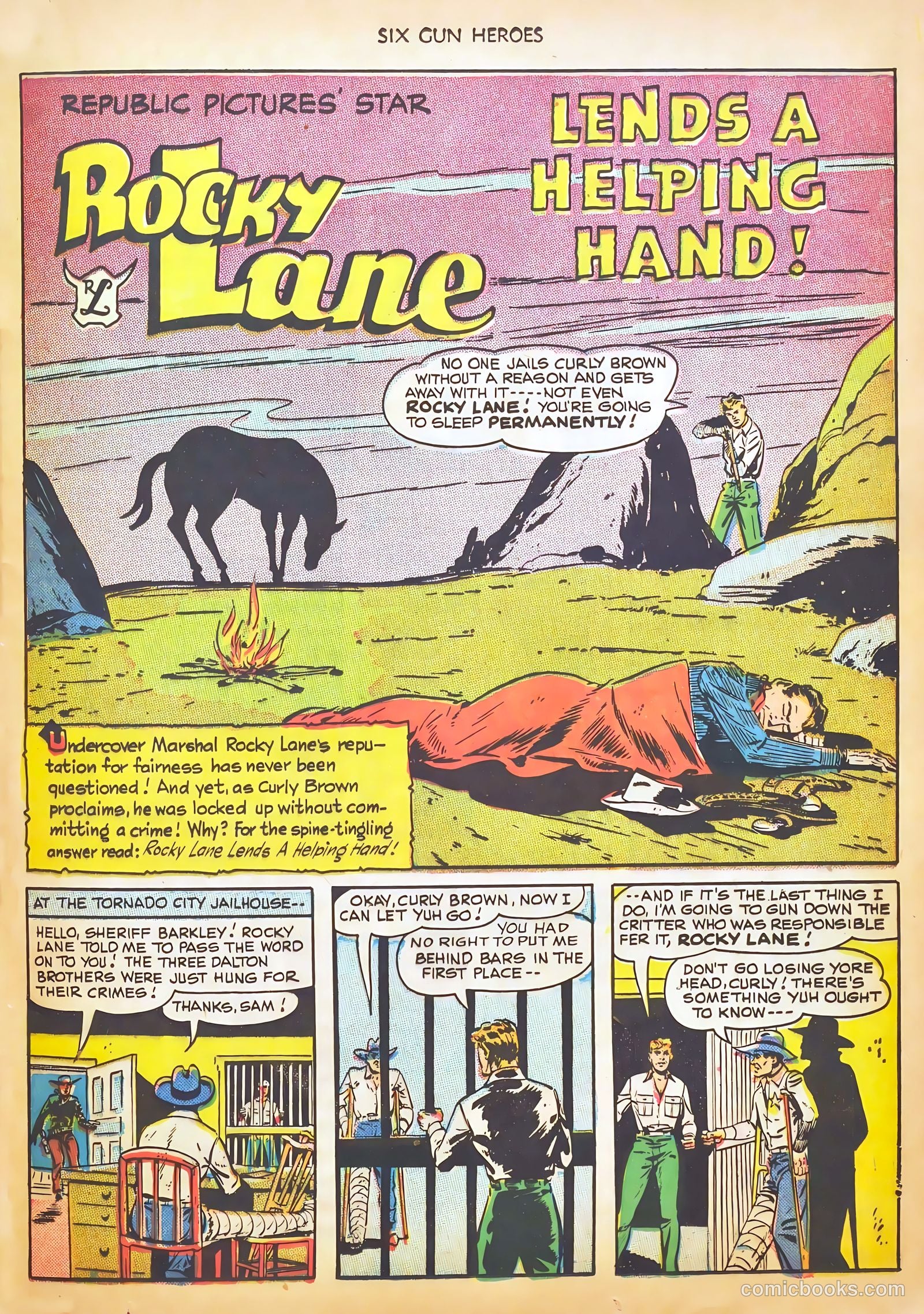 Six-Gun Heroes #2 (1950) — page 25 of 37