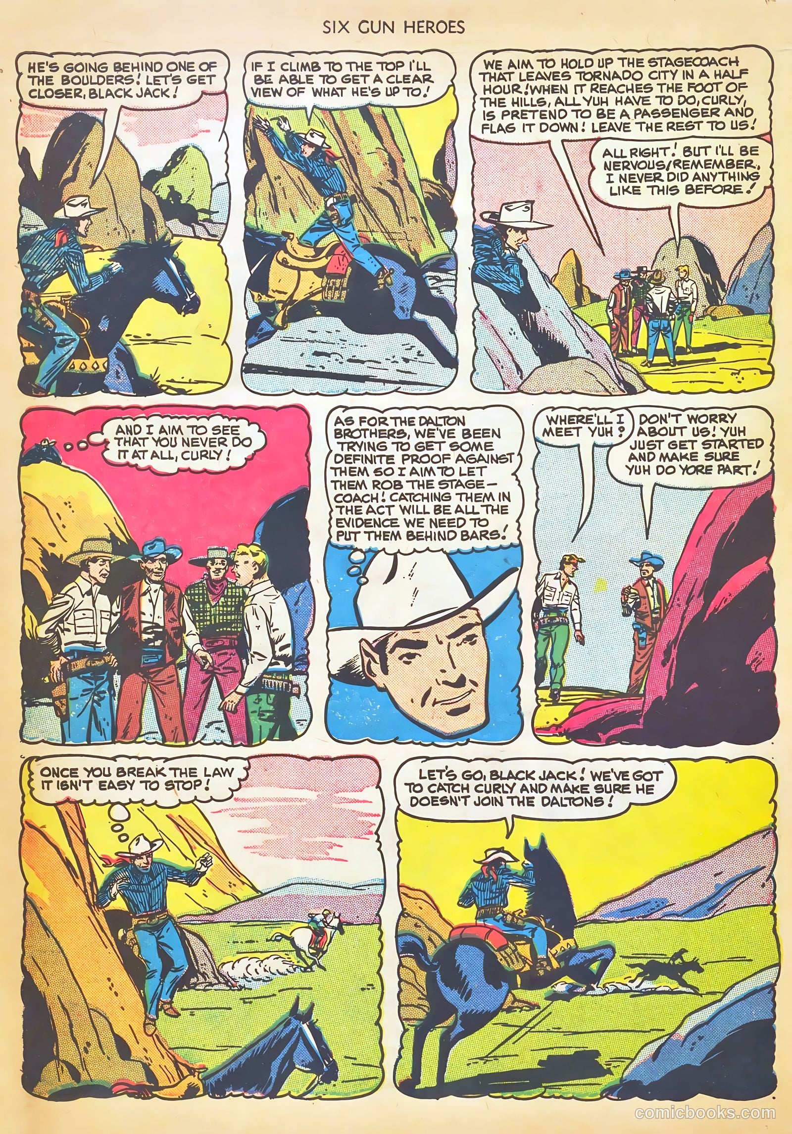 Six-Gun Heroes #2 (1950) — page 30 of 37