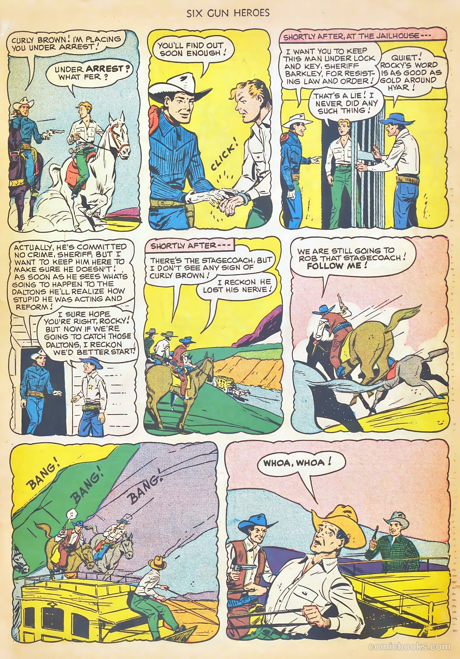 Six-Gun Heroes #2 (1950) — page 31 of 37