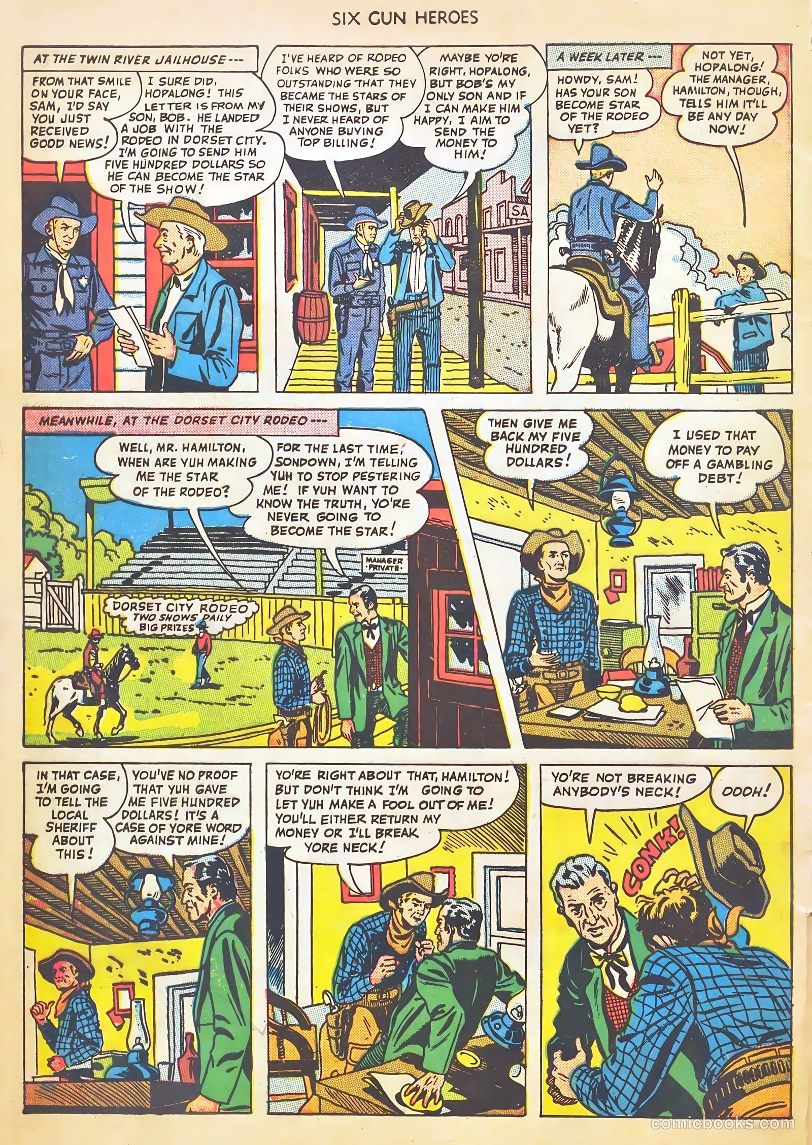Six-Gun Heroes #2 (1950) — page 4 of 37