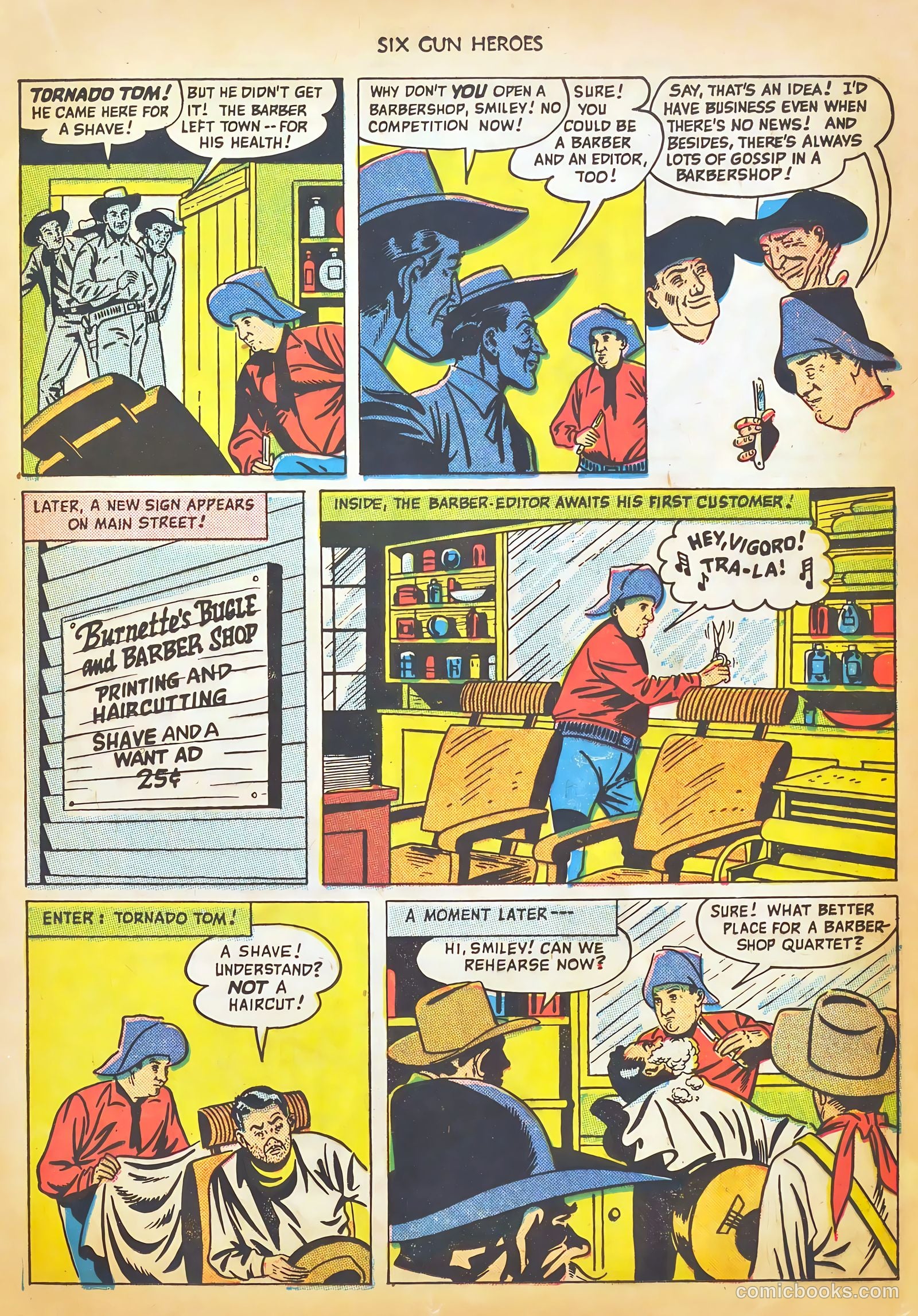 Six-Gun Heroes #2 (1950) — page 17 of 37