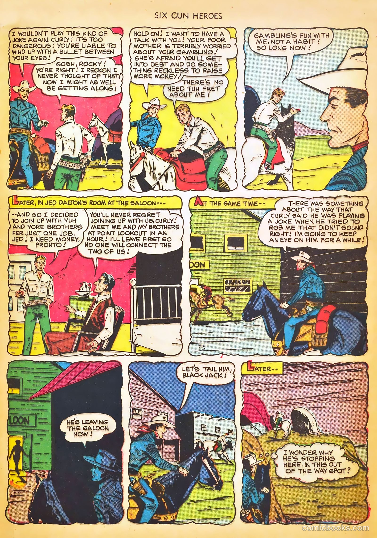 Six-Gun Heroes #2 (1950) — page 29 of 37