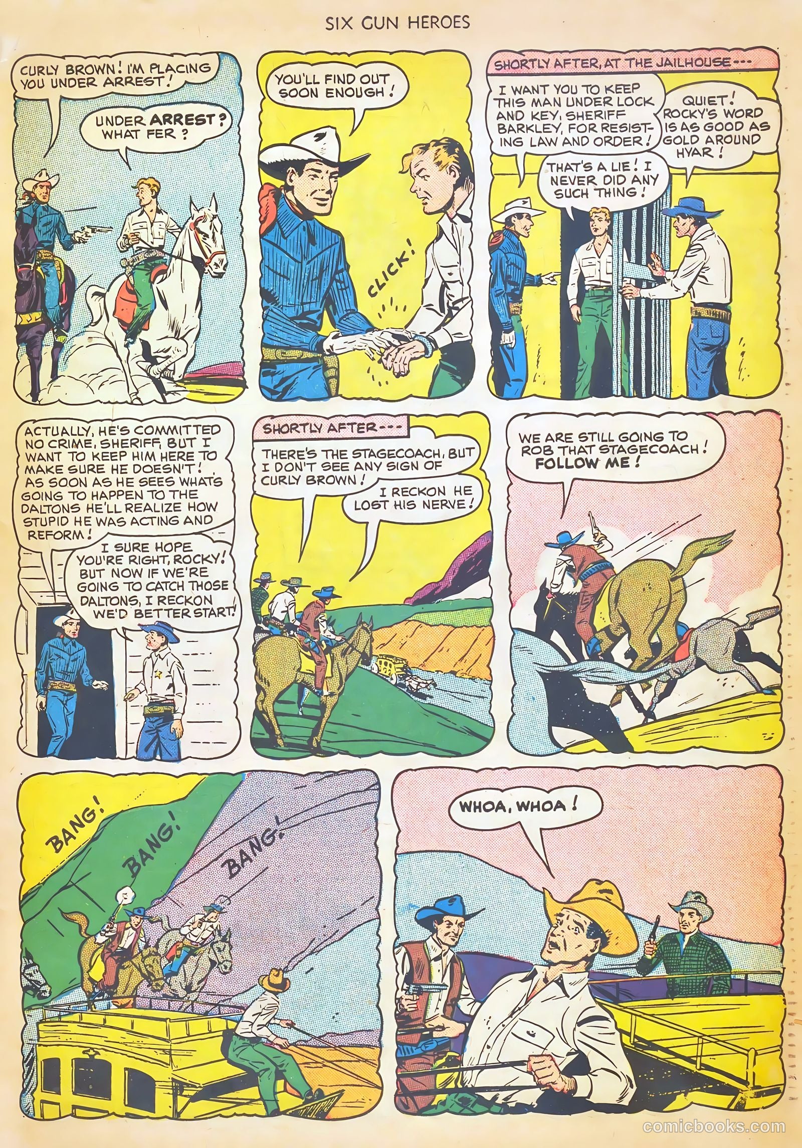 Six-Gun Heroes #2 (1950) — page 31 of 37