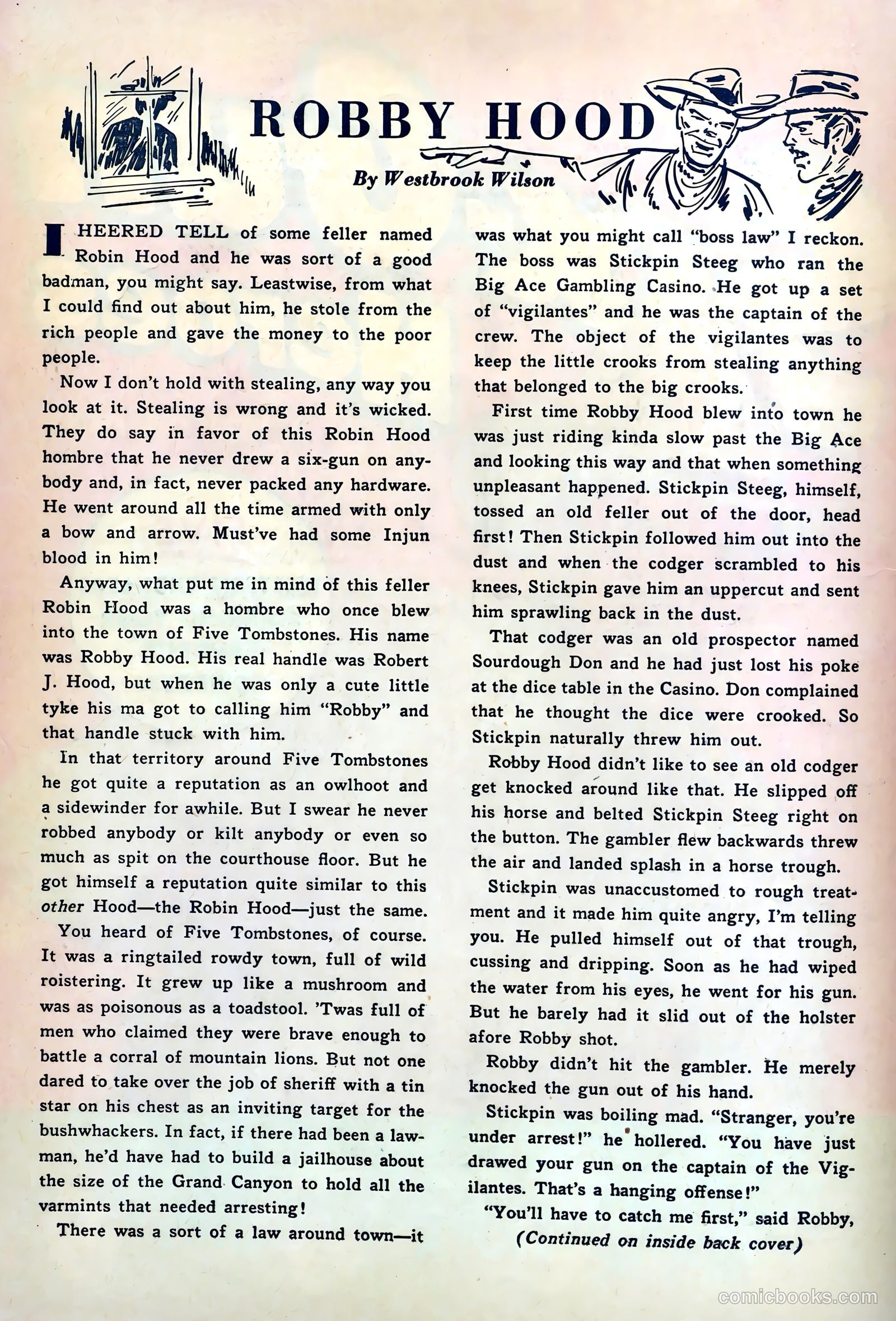 Six-Gun Heroes #20 (1953) — page 2 of 36