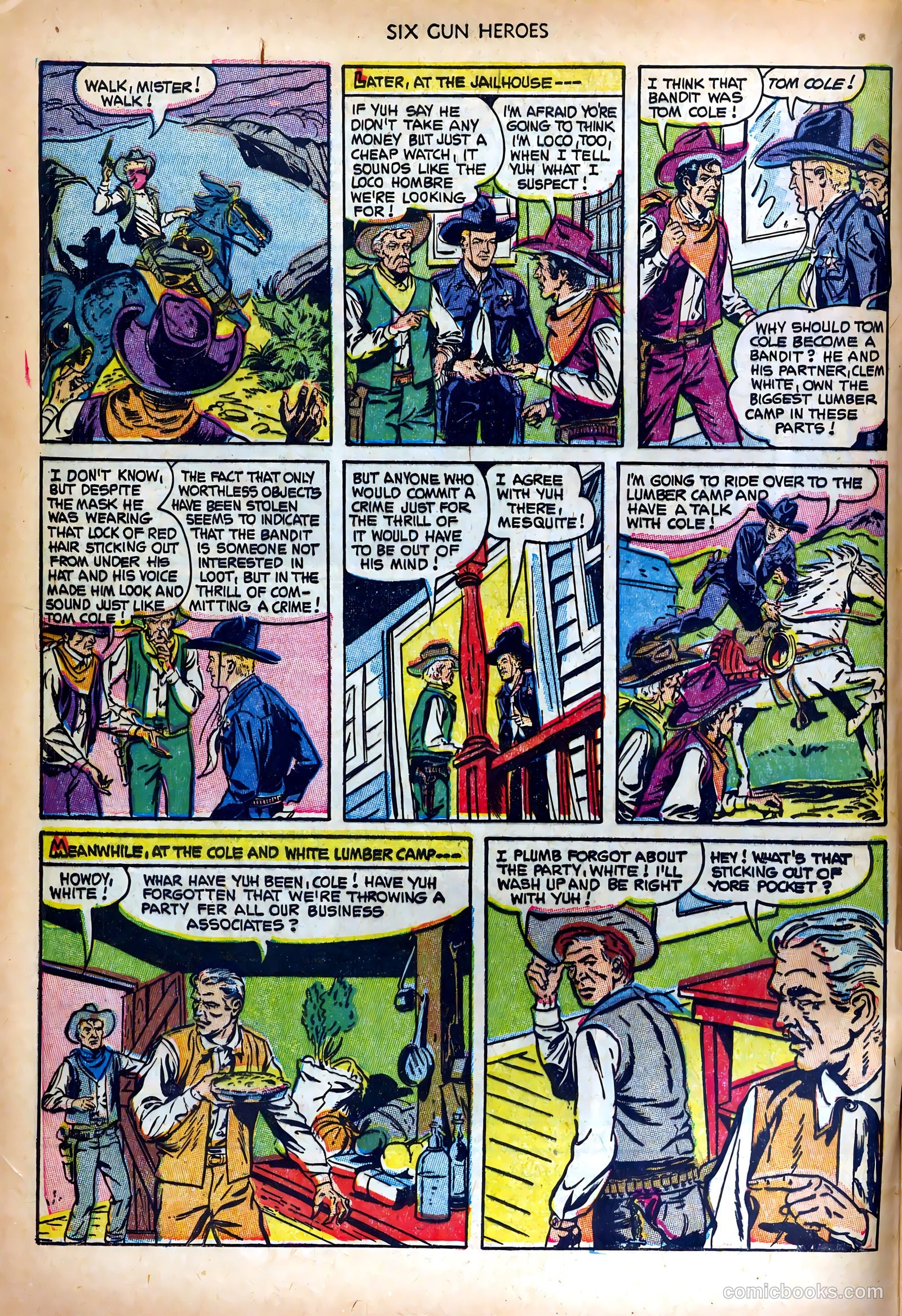 Six-Gun Heroes #20 (1953) — page 4 of 36
