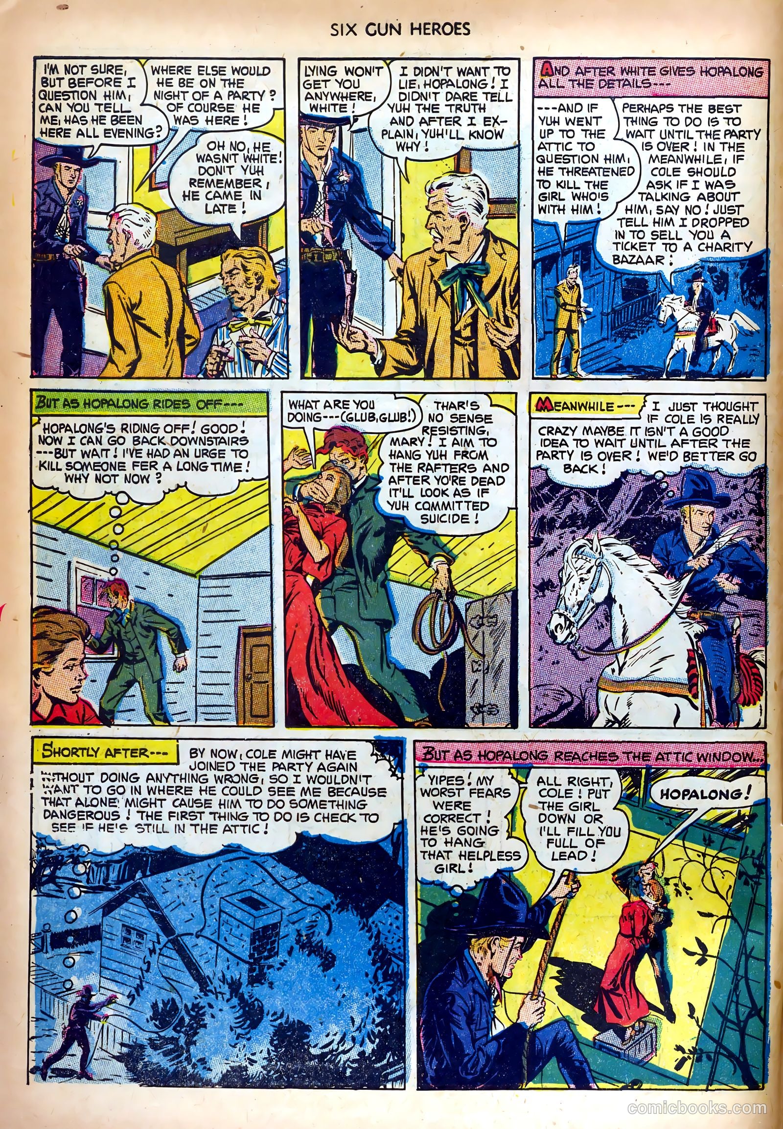 Six-Gun Heroes #20 (1953) — page 6 of 36