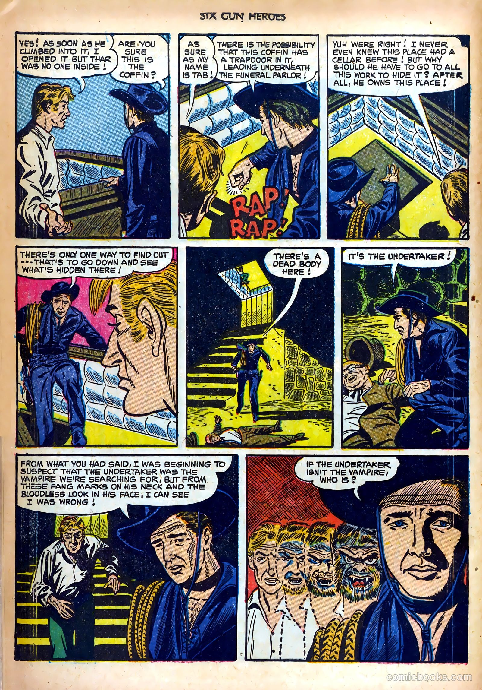 Six-Gun Heroes #20 (1953) — page 12 of 36