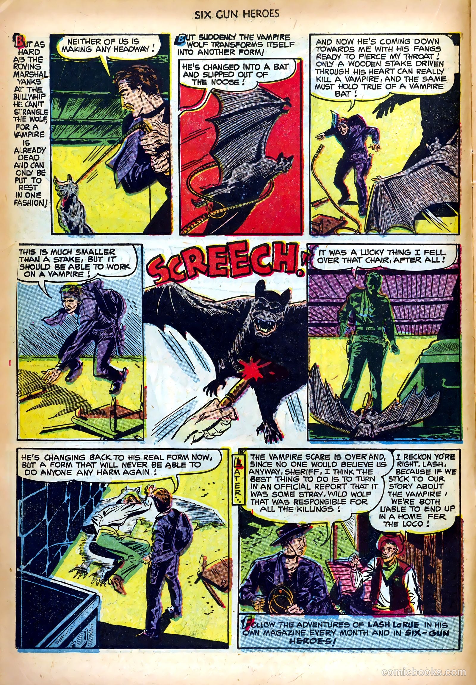 Six-Gun Heroes #20 (1953) — page 14 of 36