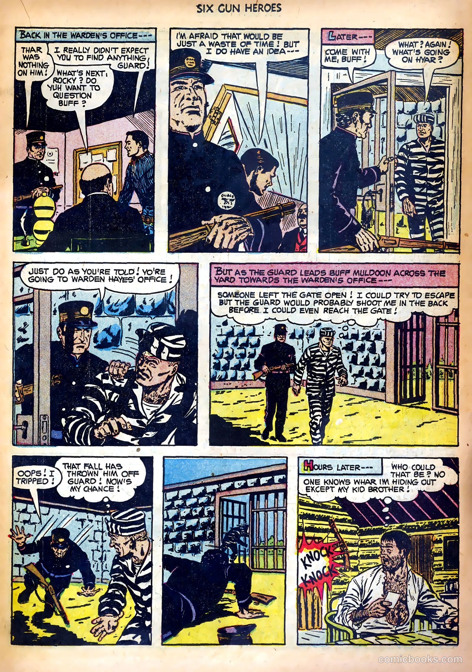 Six-Gun Heroes #20 (1953) — page 19 of 36