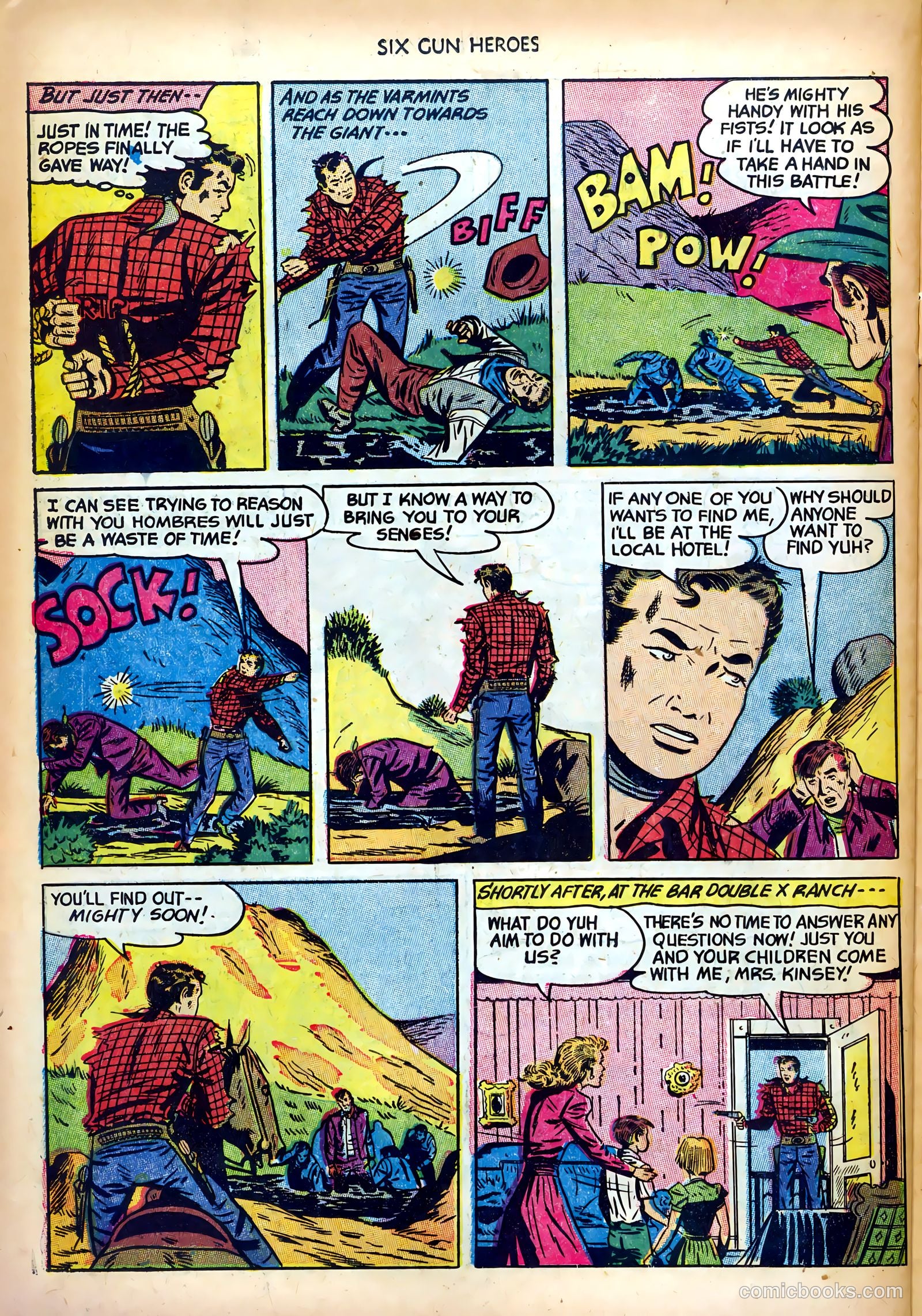 Six-Gun Heroes #20 (1953) — page 26 of 36